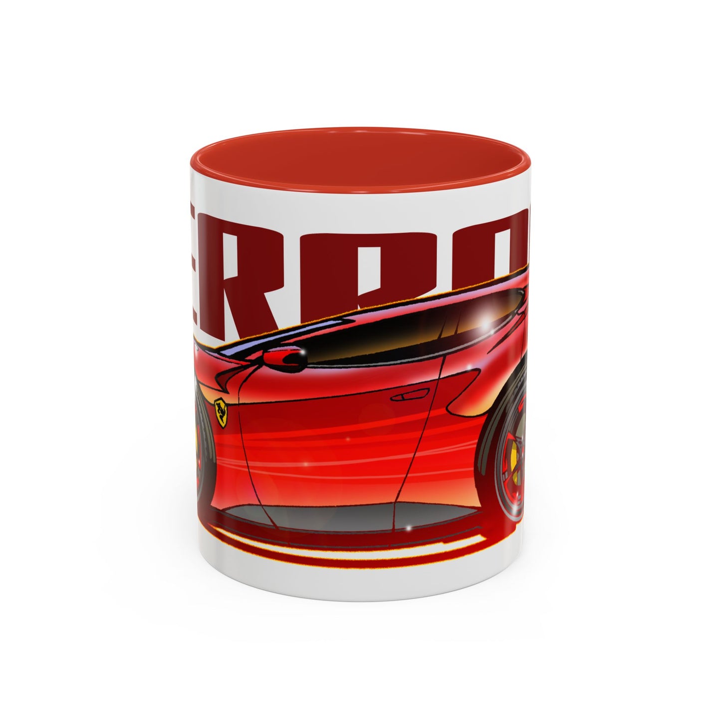 FERRARI PUROSANGUE SUV Collectible Coffee Art Mug - 2 Sizes