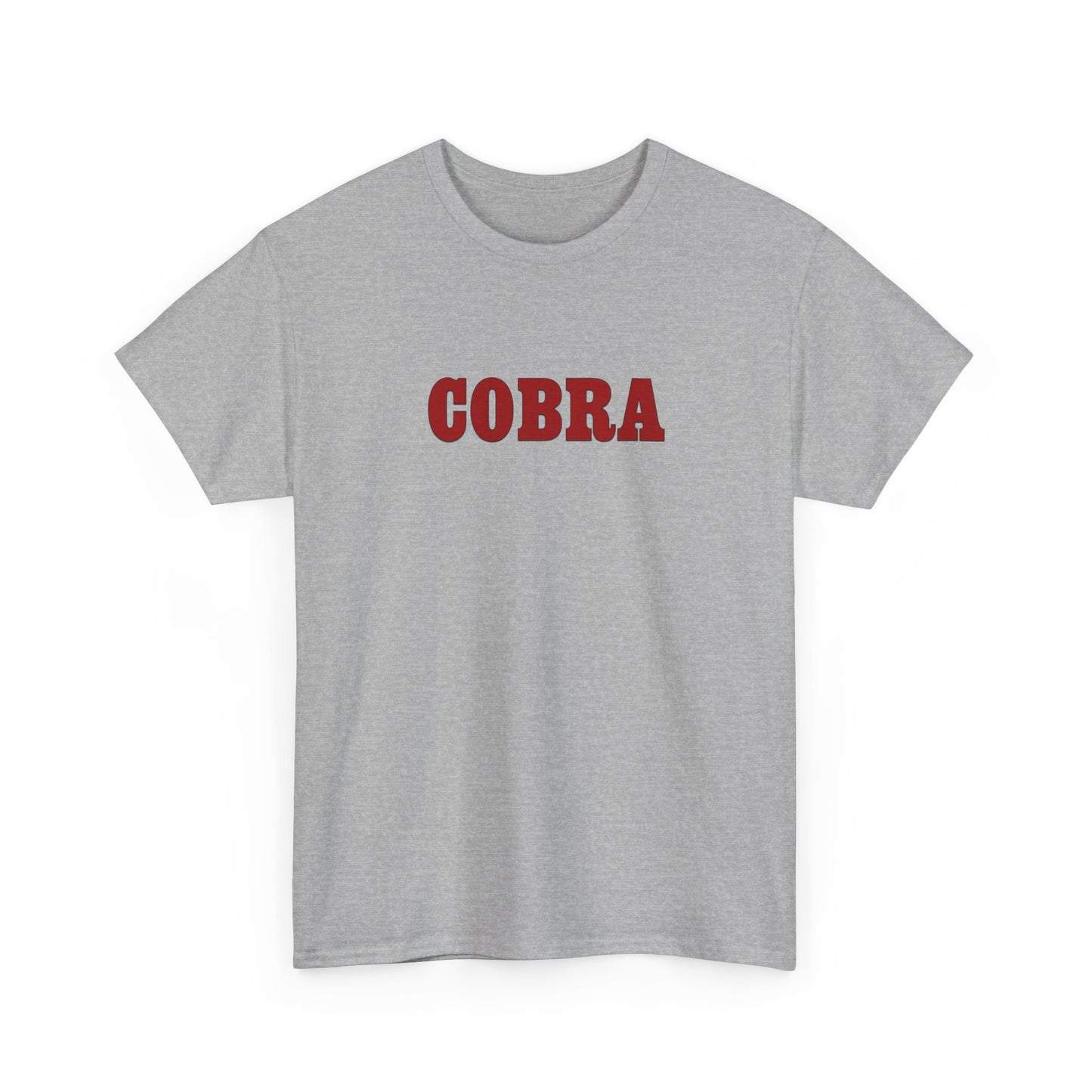COBRA MERCURY Movie Sylvester Stallone Unisex Heavy Cotton Tee 8 Colors