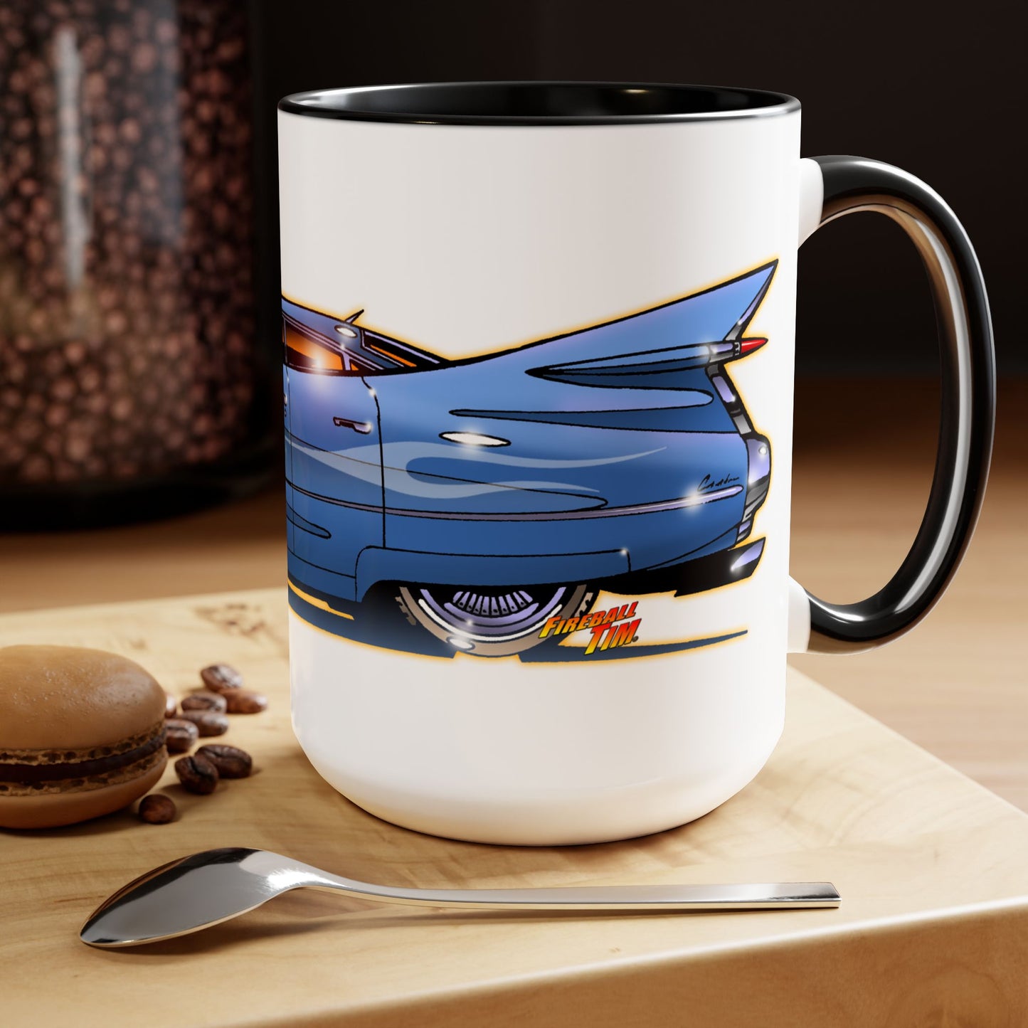 CADILLAC SERIES 62 1959 Concept Art Coffee Mug 15oz