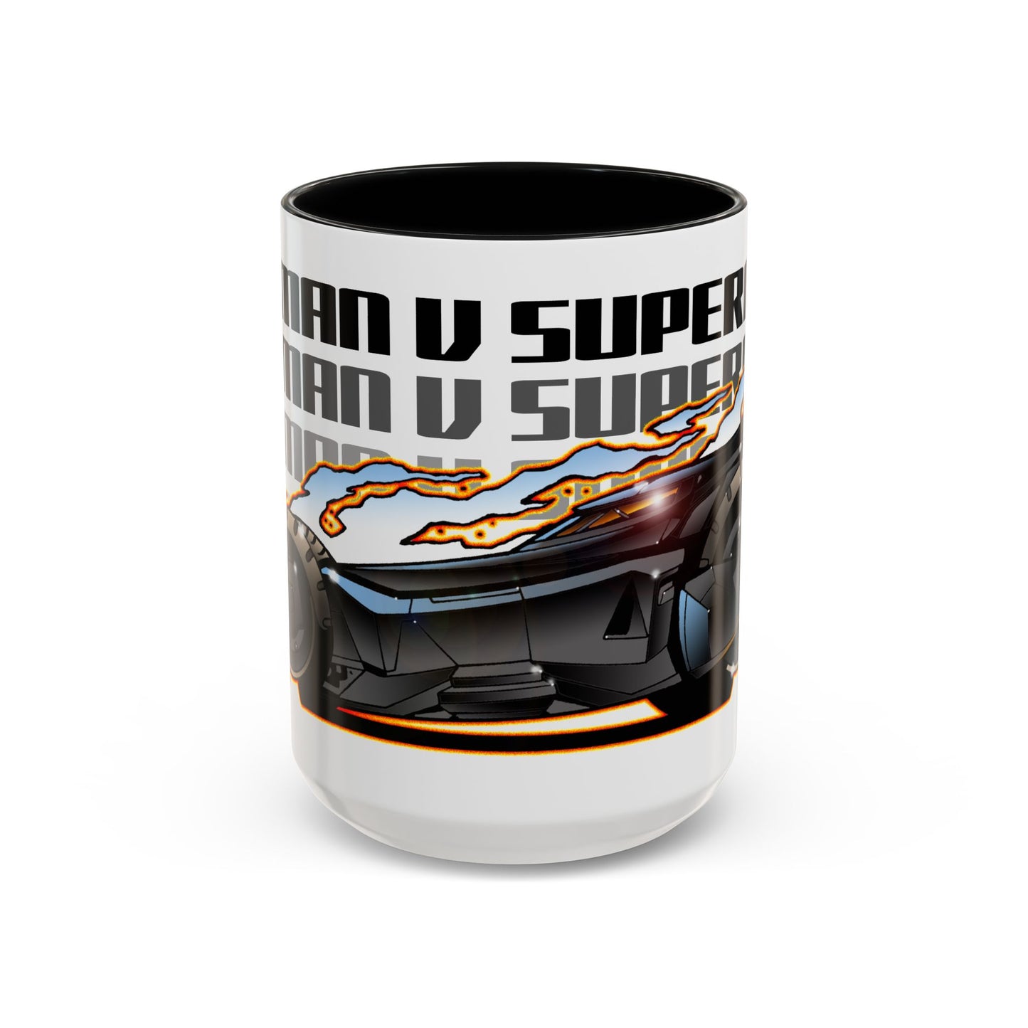 BATMAN VS SUPERMAN BATMOBILE Collectible Art Coffee Mug - 2 Sizes