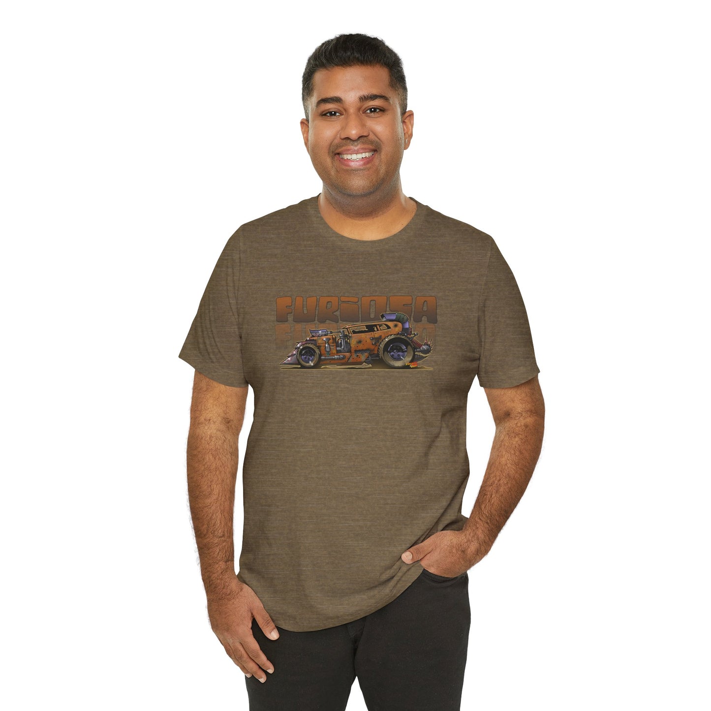 FURIOSA Mad Max Movie Hot Rod Short Sleeve Tee Shirt - 12 Colors