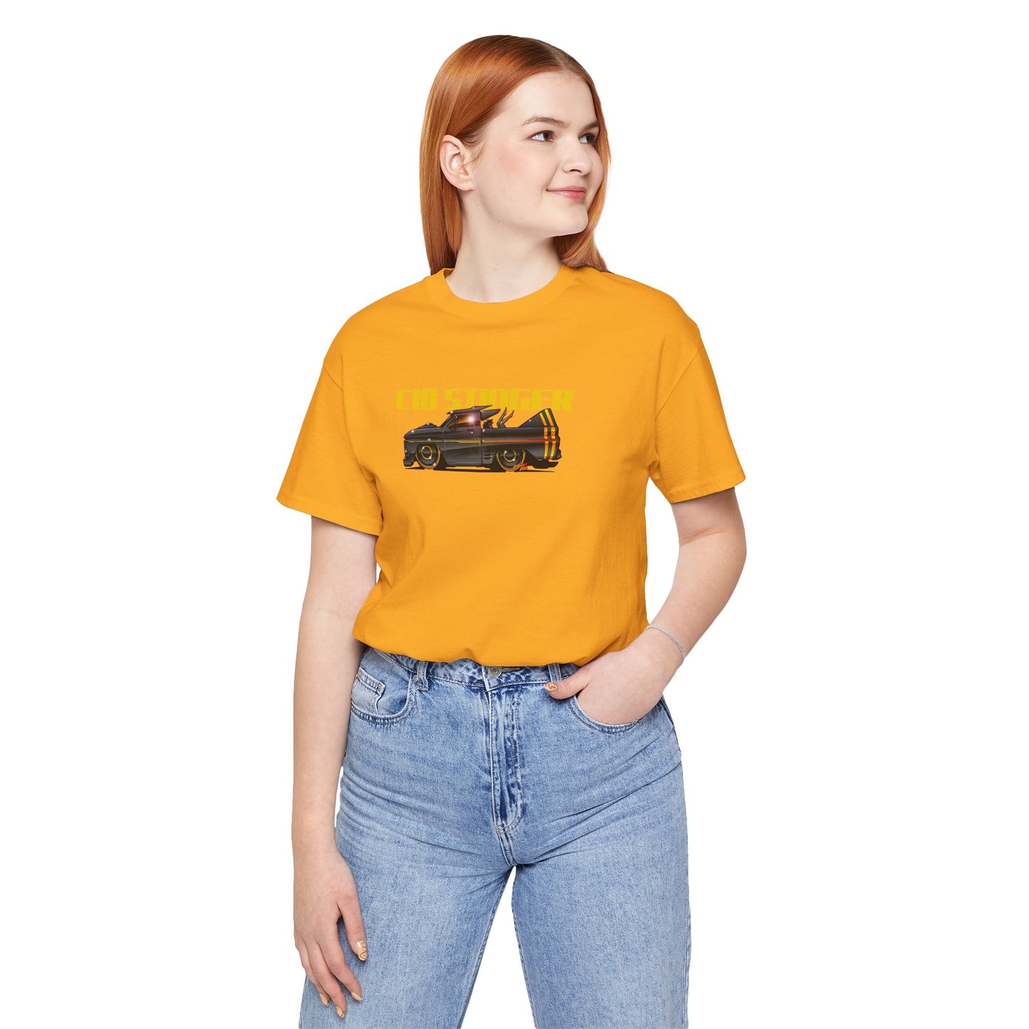 CHEVROLET C10 1960 Stinger Pickup Truck Custom Short Sleeve Tee 8 Colors
