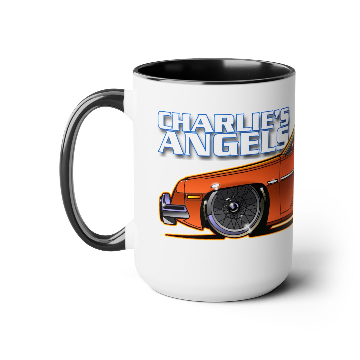 CHARLIES ANGELS 1977 Ford Pinto Concept Art Coffee Mug 15oz