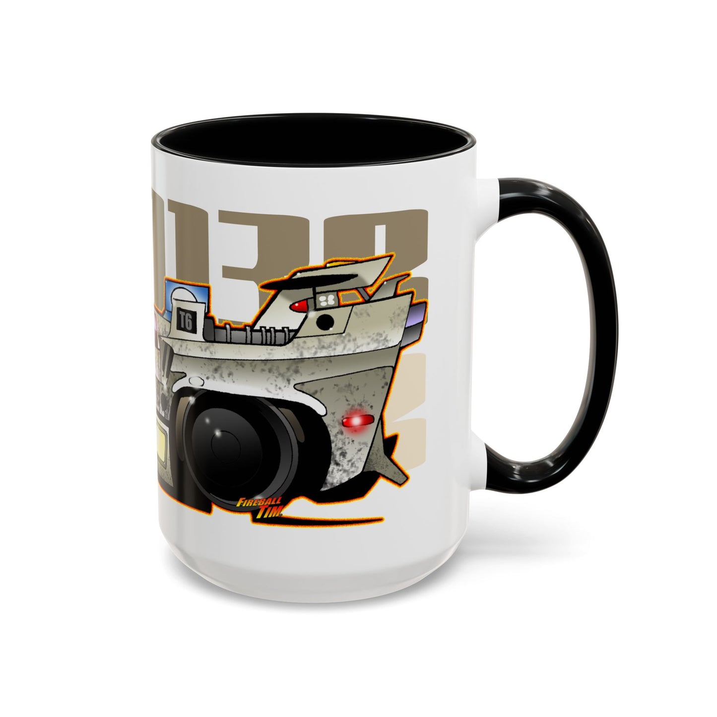 THX 1138 LOLA 770 Movie Car Collectible Fireball Art Coffee Mug - 2 Sizes
