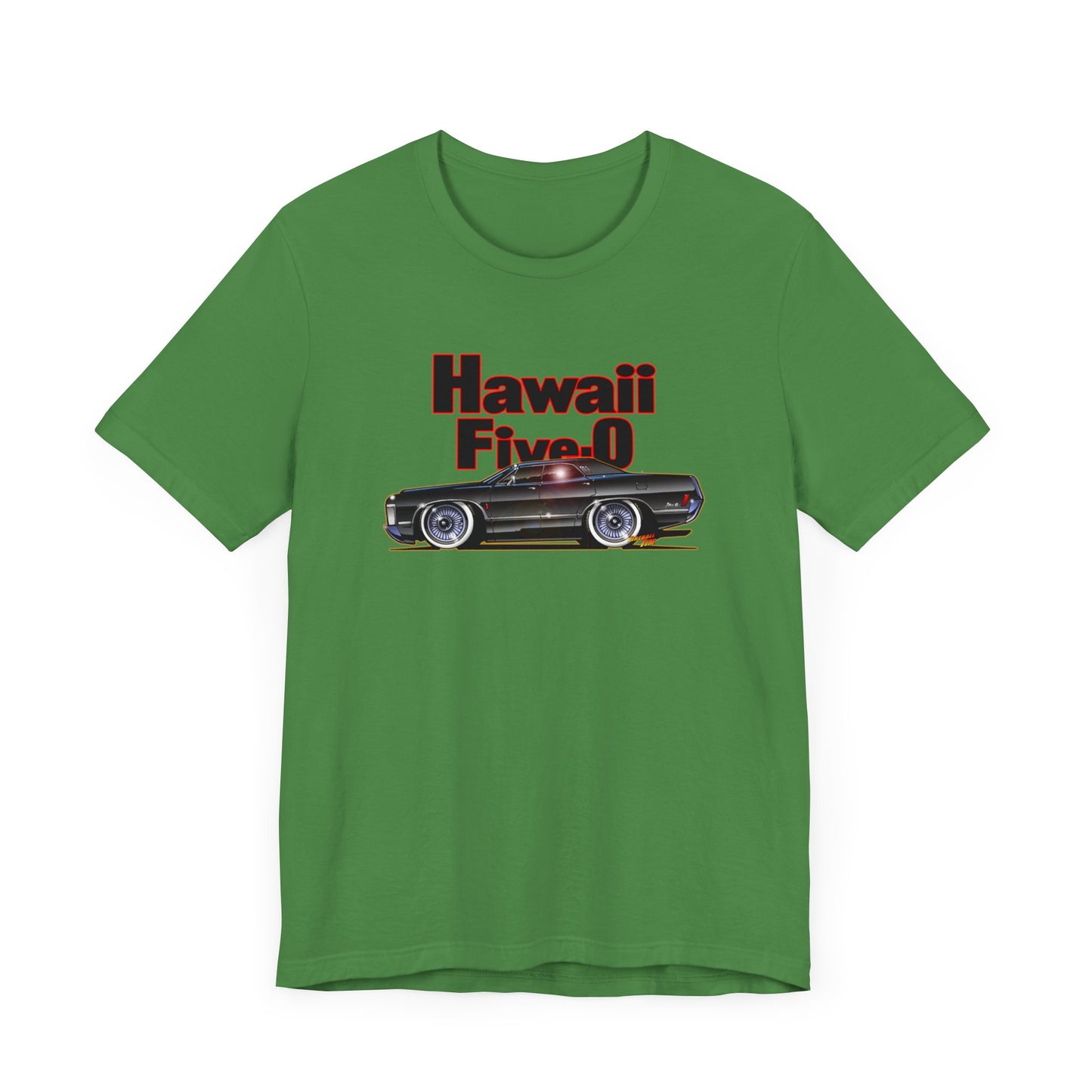 HAWAII 5-O Concept Art McGarrett Mercury Park Lane Short Sleeve Tee 11 Colors