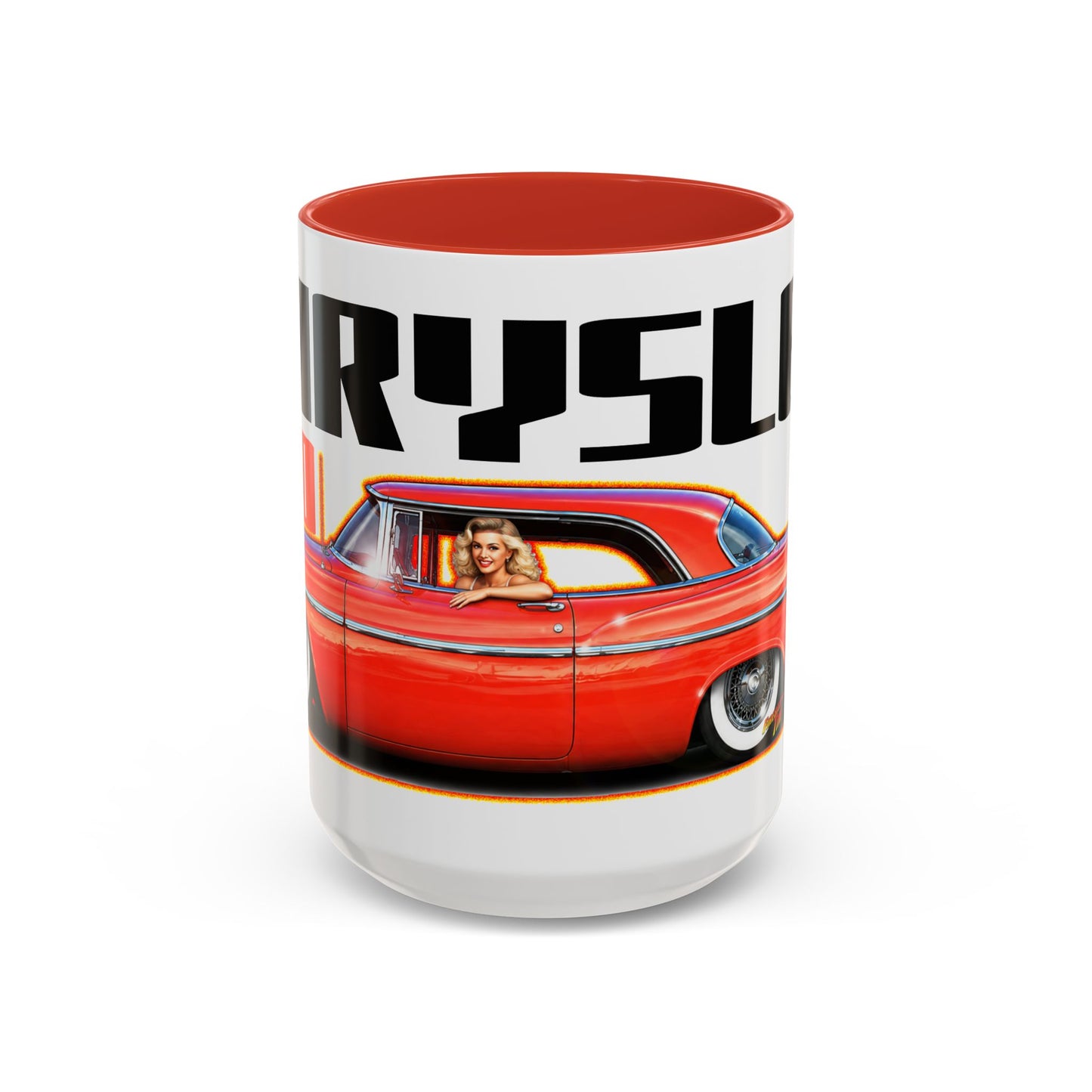 CHRYSLER 300 1958 Collectible Fireball Art Coffee Mug - 2 Sizes
