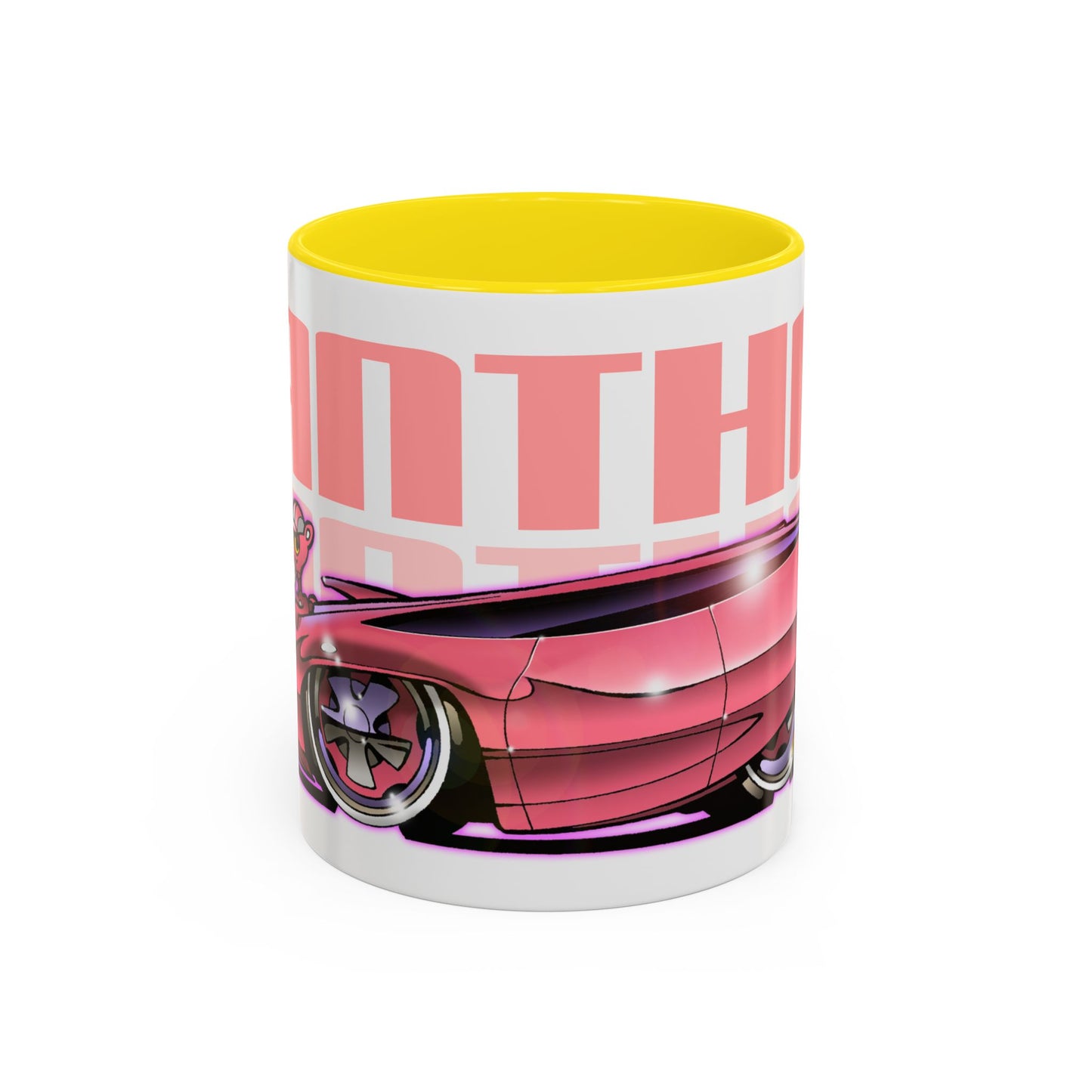 PINK PANTHER PANTHERMOBILE Collectible Coffee Art Mug - 2 Sizes