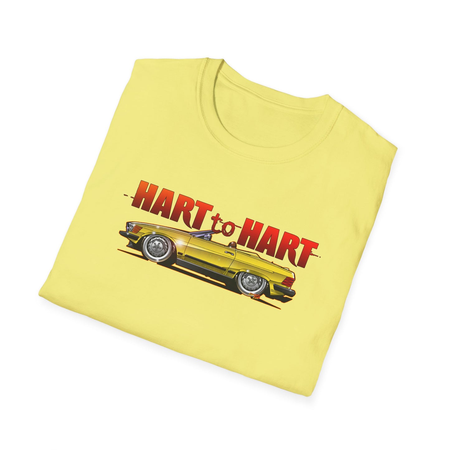 HART to HART TV Show Mercedes 450SL Concept Art Softstyle T-Shirt Multiple Colors