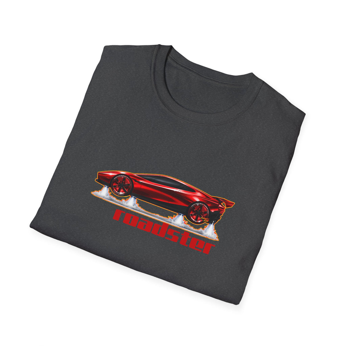 TESLA FLYING ROADSTER Collectible Fireball Art TeeShirt