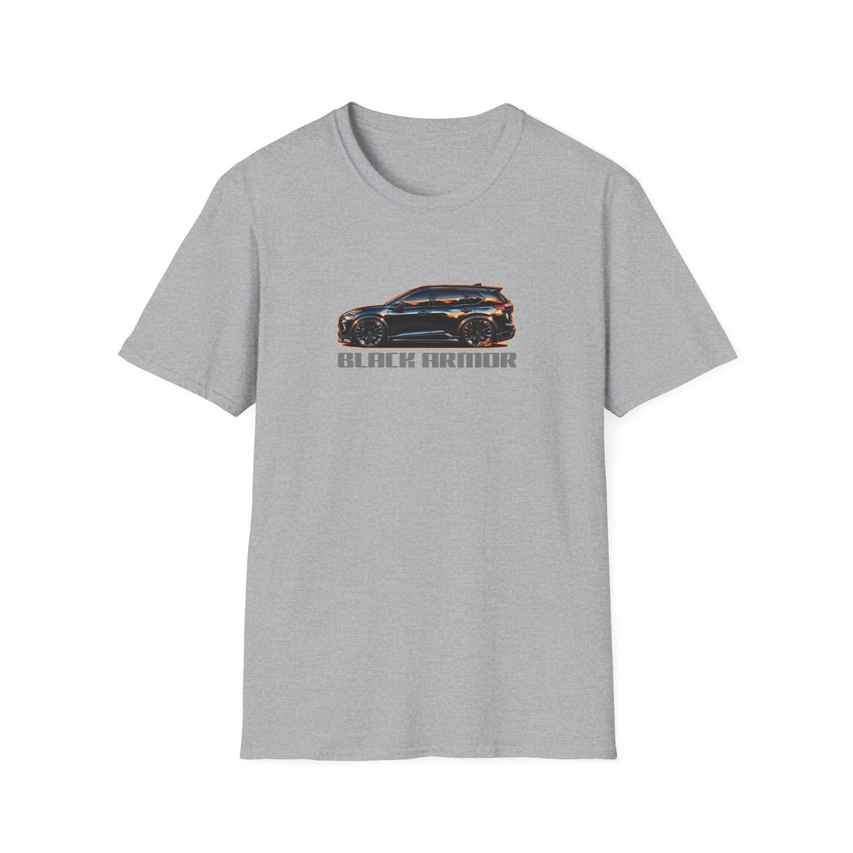NISSAN ROGUE 2026 Black Armor Edition Collectible Fireball Art TeeShirt