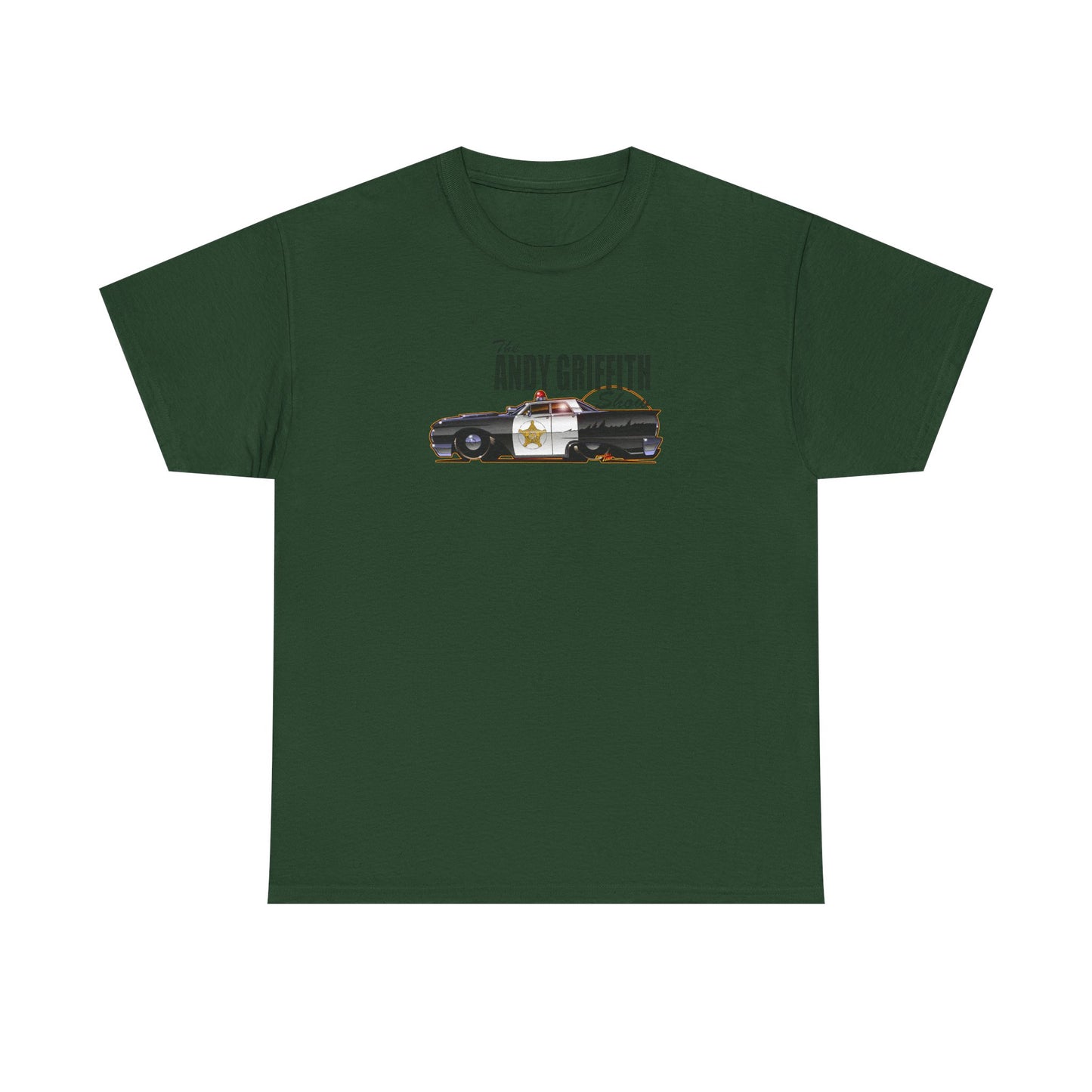 ANDY GRIFFITH SHOW 1963 Ford Galaxie Police Car Tee Shirt 12 Colors