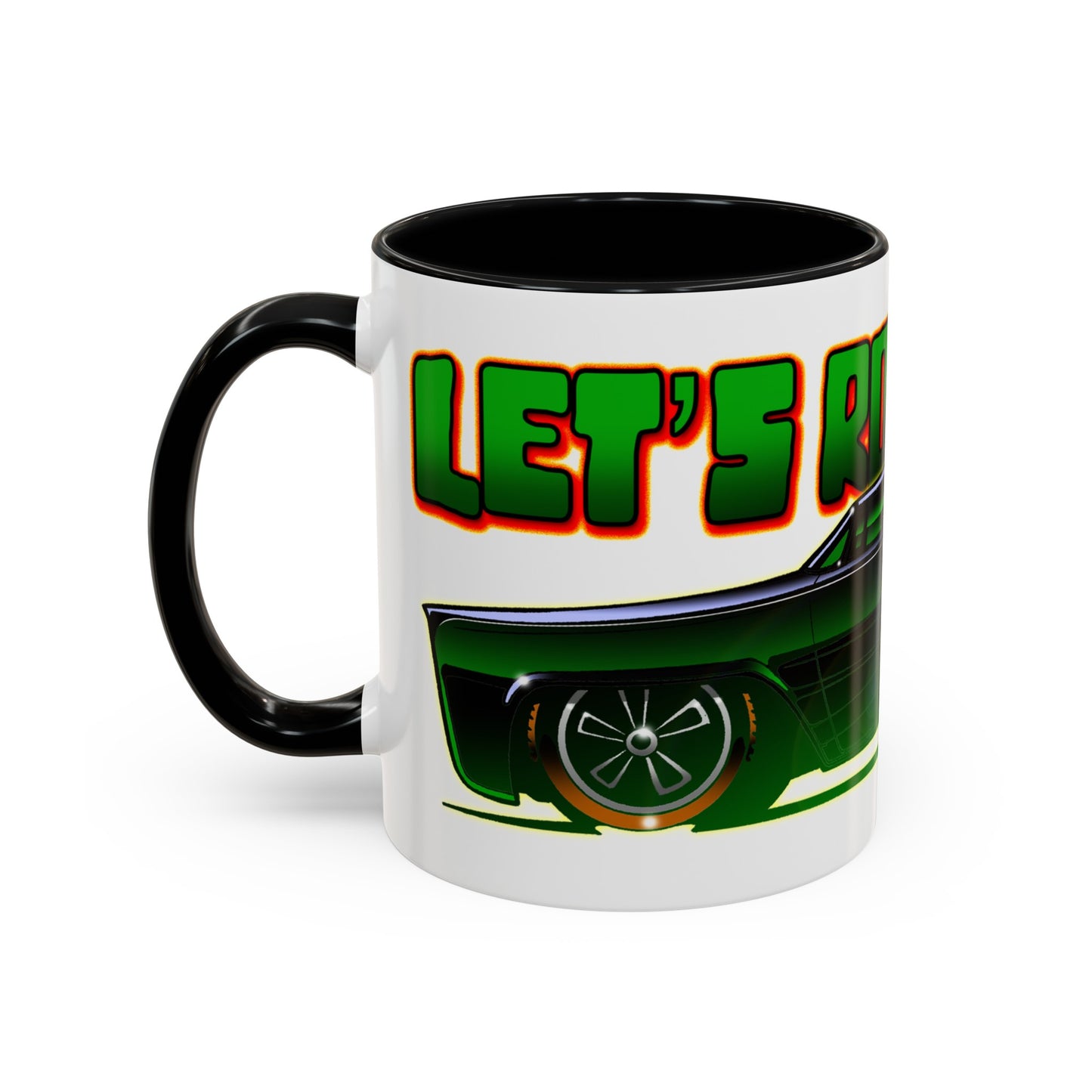 GREEN HORNET BLACK BEAUTY Let's Roll Kato Coffee Mug 11 and 15oz