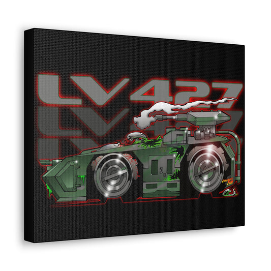 ALIENS LV427 APC Tank Concept Art Canvas Print 11x14