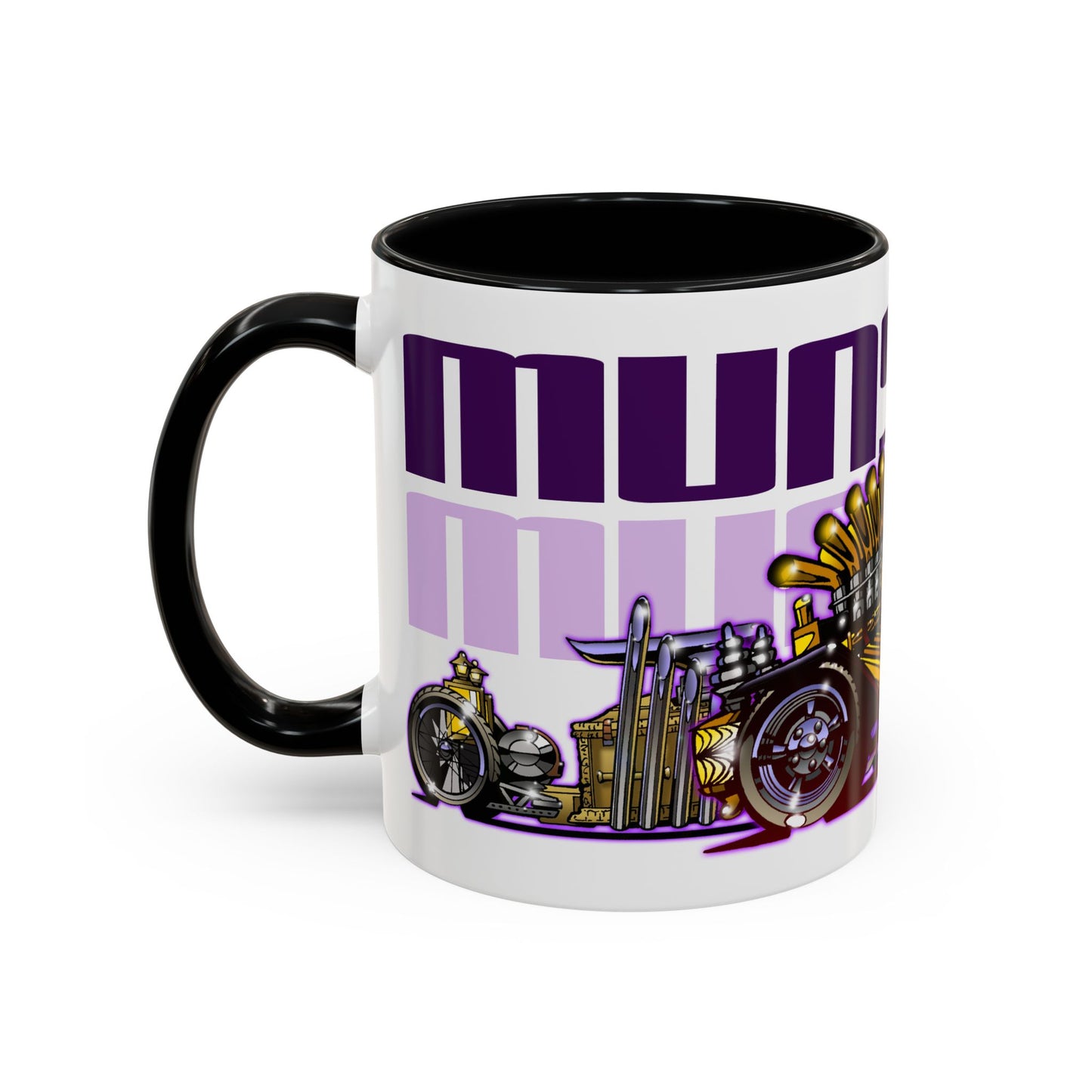 THE MUNSTERS TV Show Munster Koach Fireball Art Coffee Mug - 2 Sizes