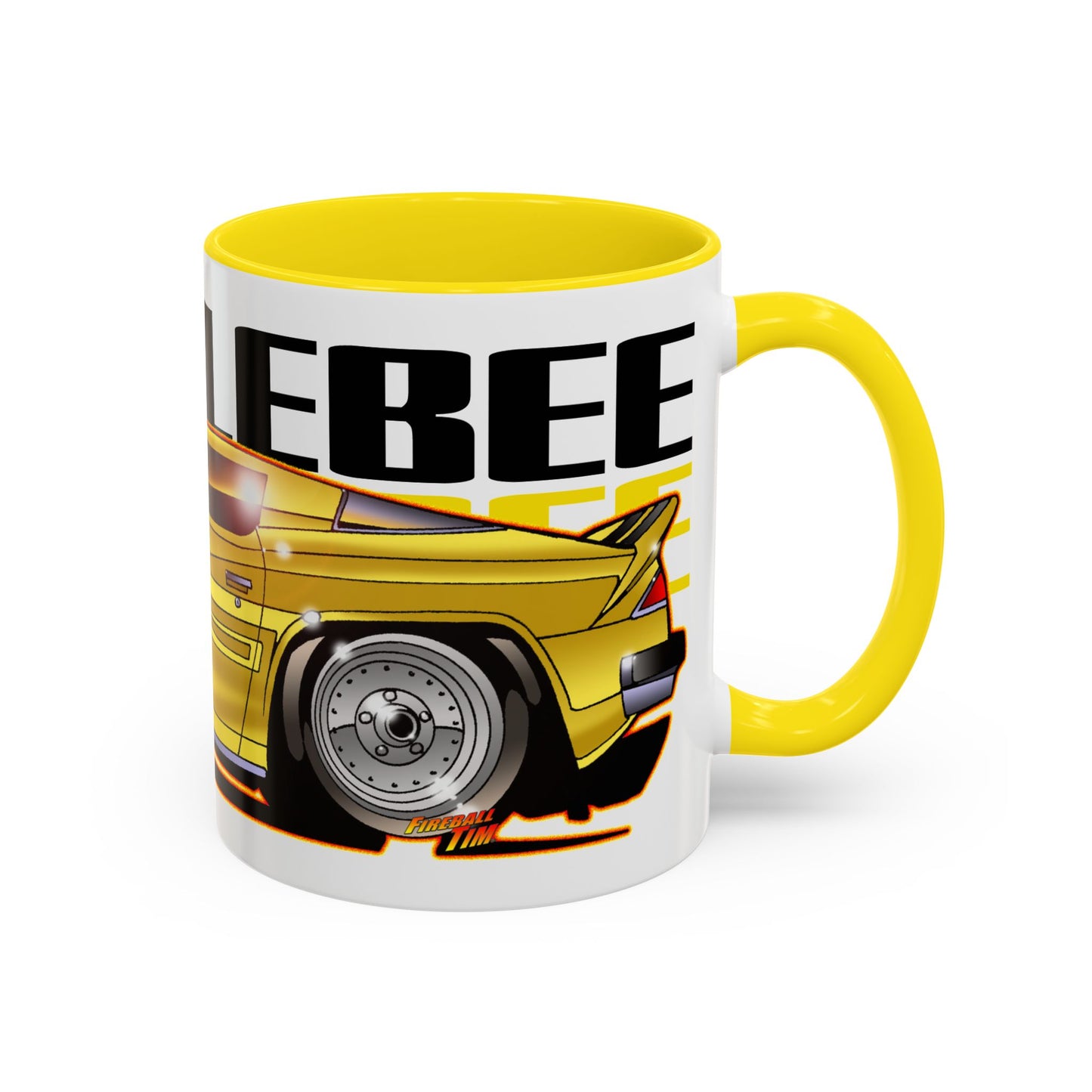 BUMBLEBEE TRANSFORMERS 1977 Camaro Fireball Art Coffee Mug - 2 Sizes