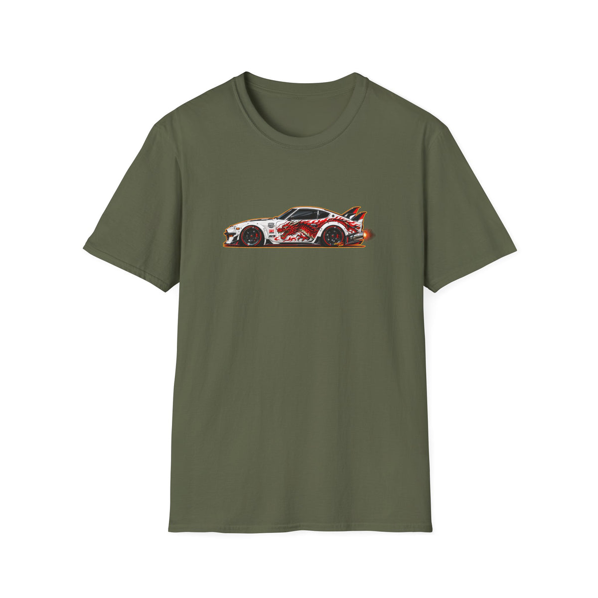 DATSUN 240Z JDM Cars & Coffee 805 Collectible Fireball Art TeeShirt
