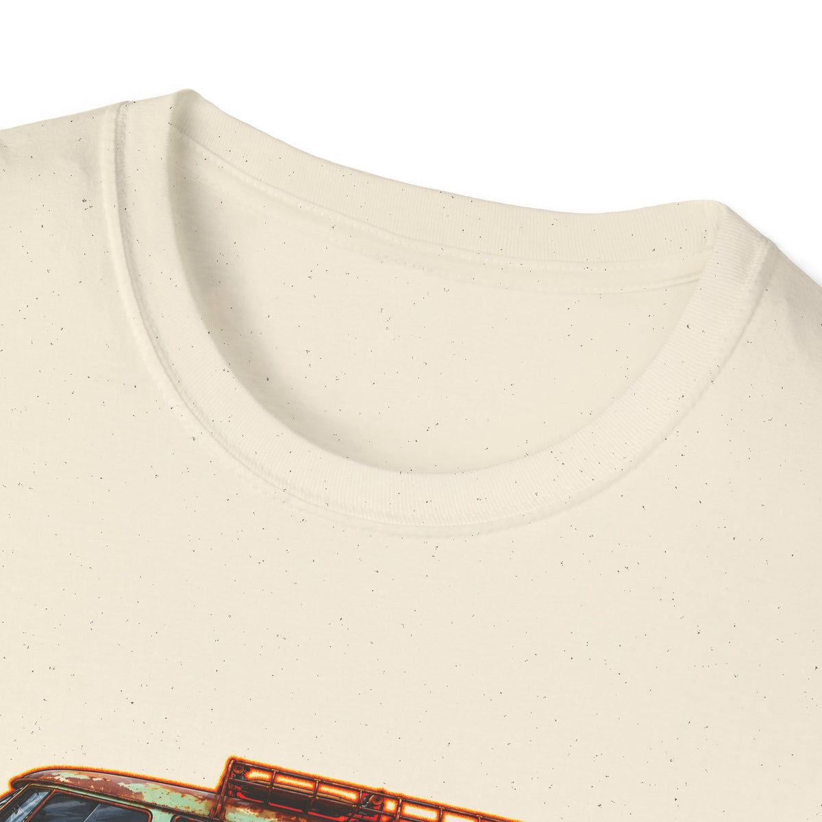 KUSTOM VW VOLKSWAGEN BUS Collectible Fireball Art TeeShirt