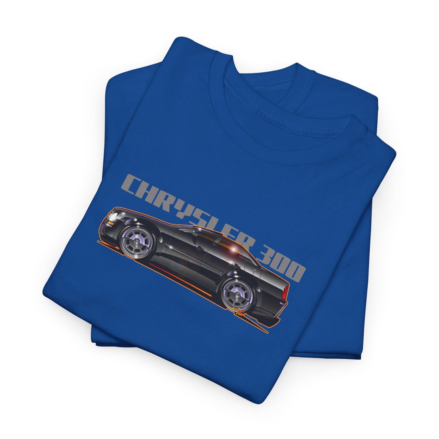 CHRYSLER 300 Fireball Art Collectible Heavy Cotton Tee - Multiple Colors
