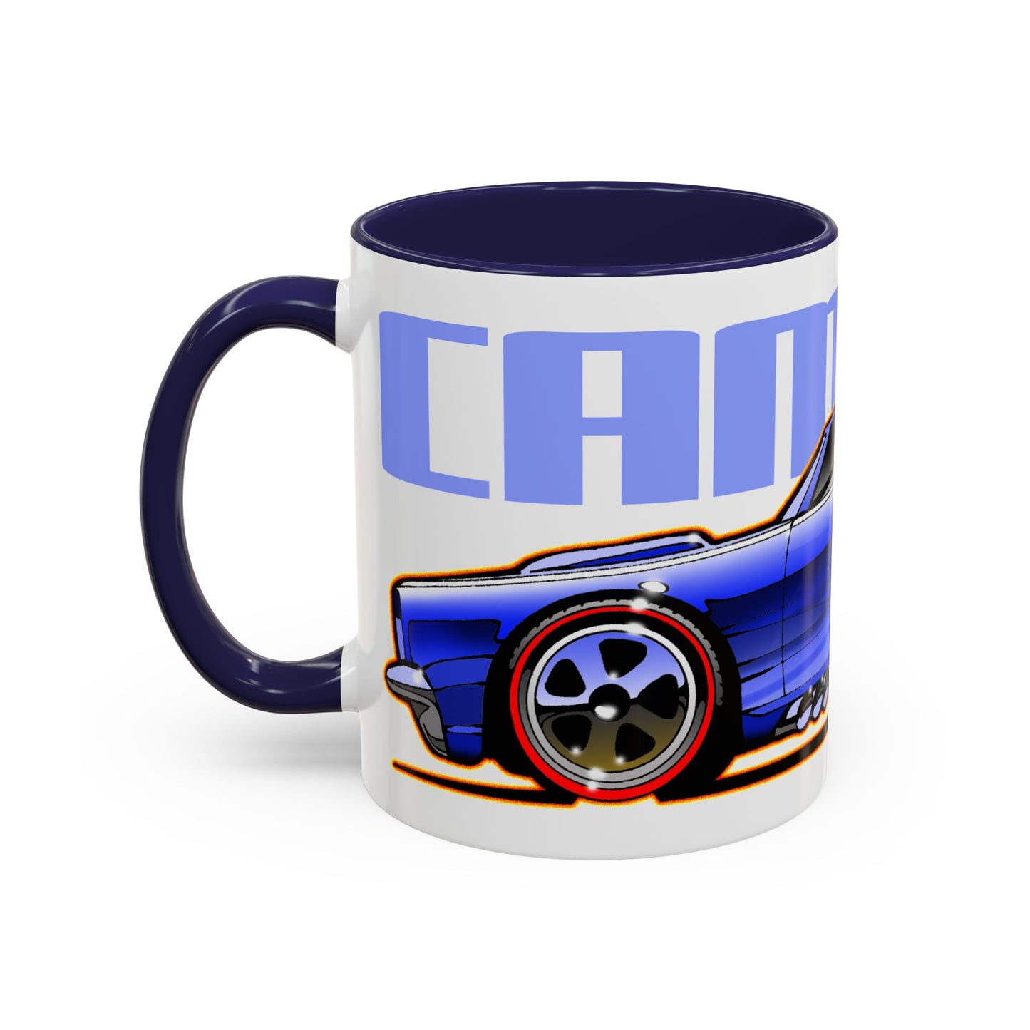 HOT WHEELS CAMARO Custom Collectible Fireball Art Coffee Mug - 2 Sizes