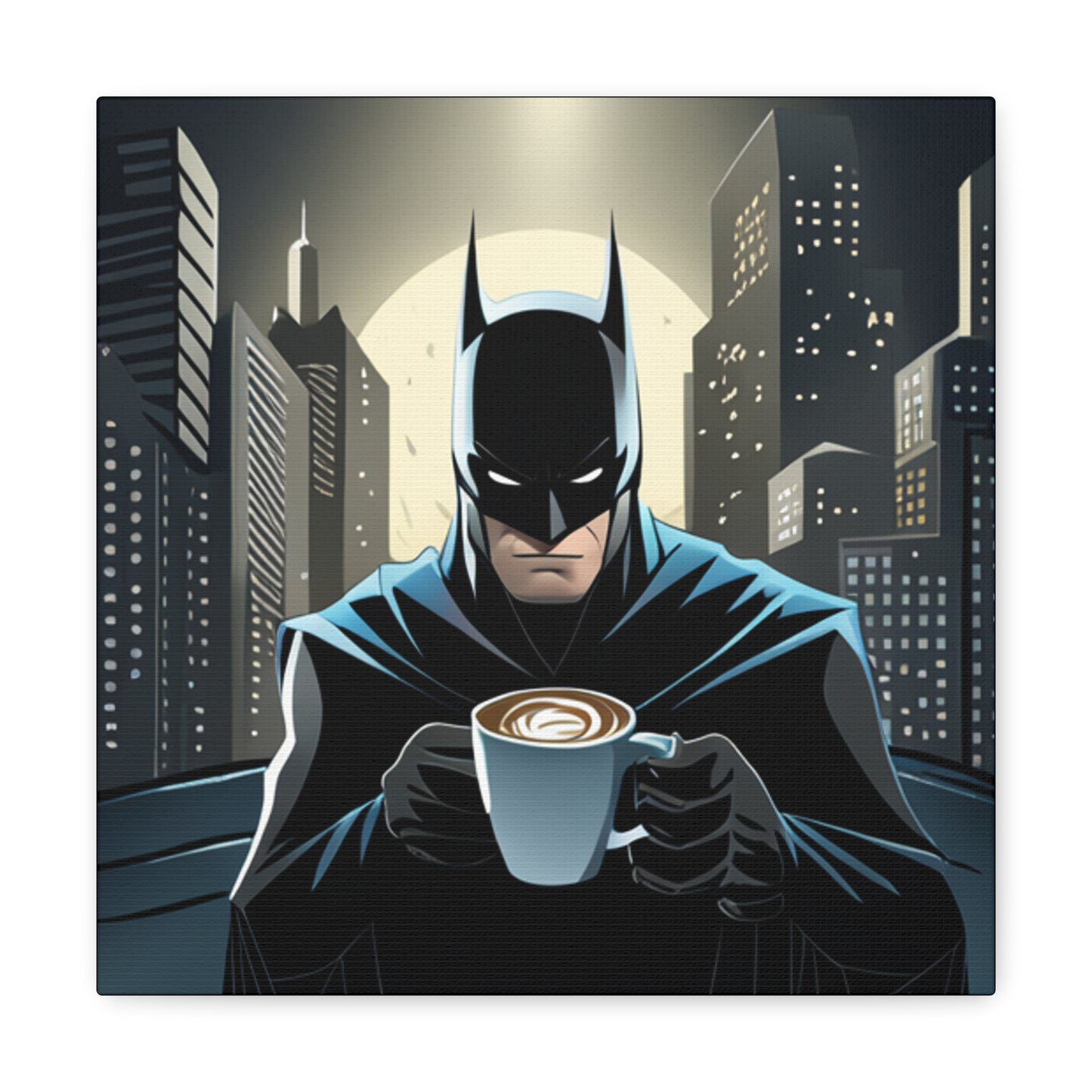 BATMAN BATACHINNO Canvas Gallery Garage Art Print 12x12