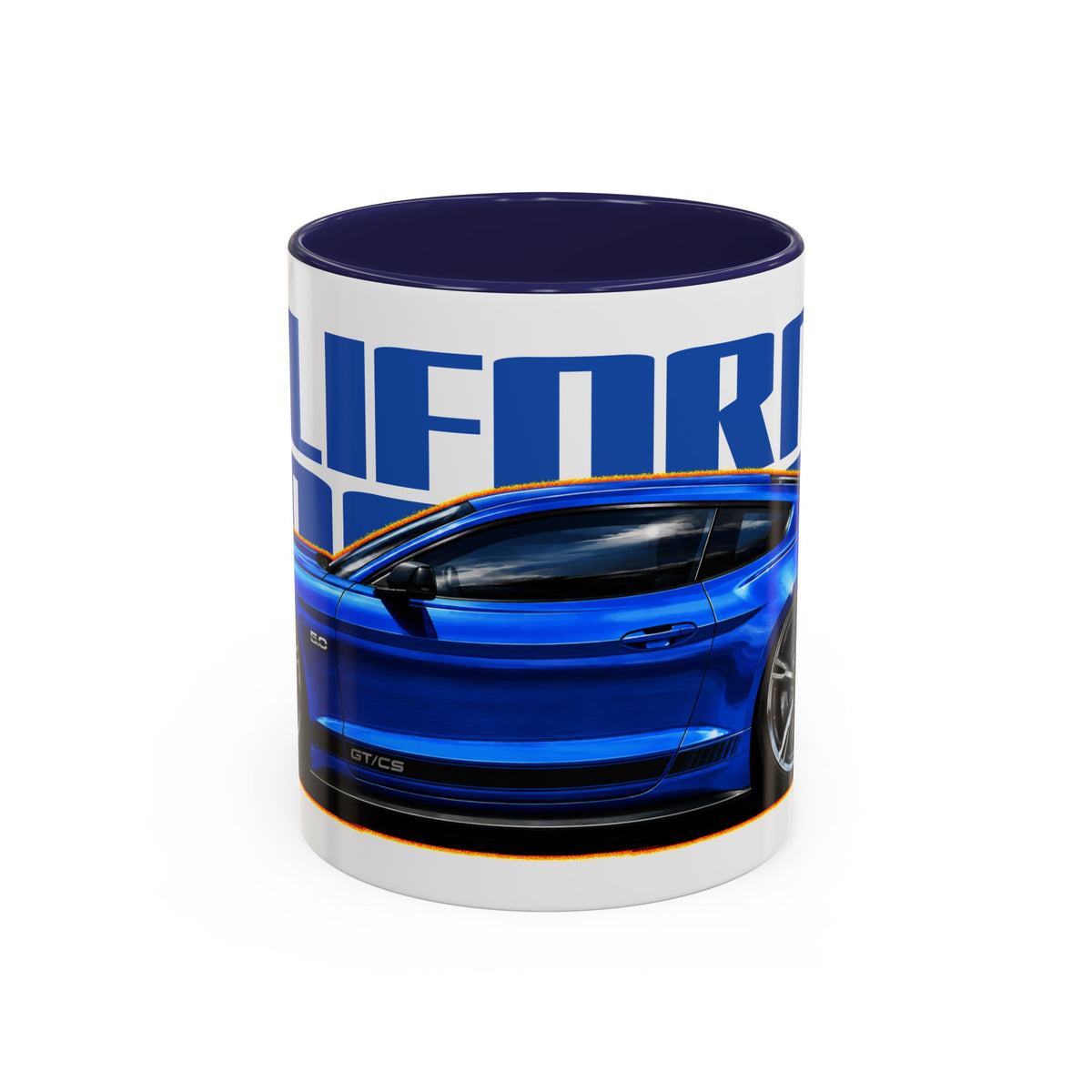 FORD MUSTANG 2017 California Special Collectible Fireball Art Coffee Mug - 2 Sizes