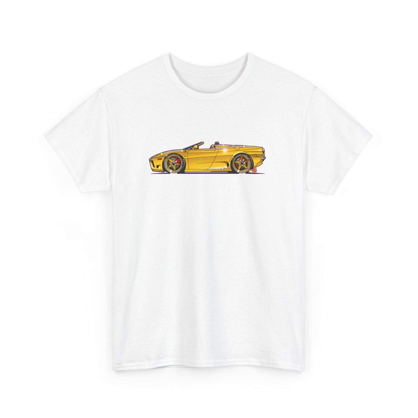 FERRARI 360 SPIDER Supercar Concept Art Heavy Cotton Tee 11 Colors