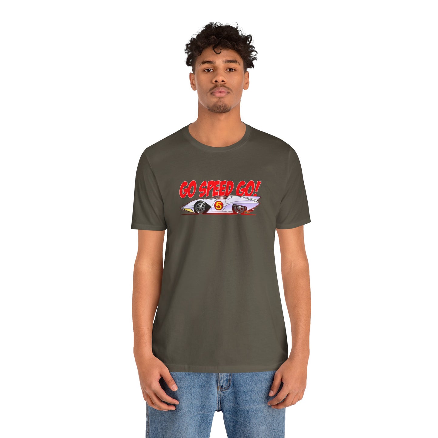 SPEED RACER MACH 5 Short Sleeve Tee Shirt - Multiple Colors