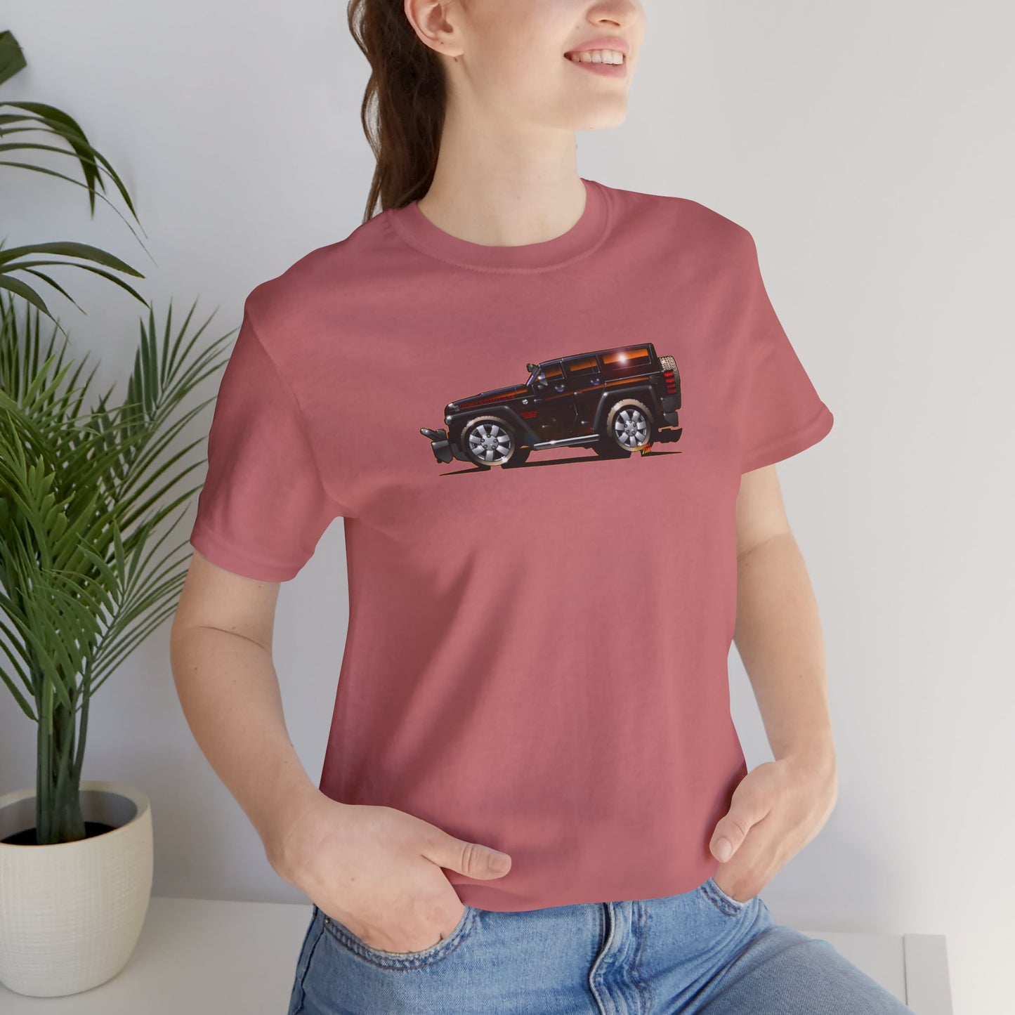 JEEP WRANGLER SAHARA BLACKHORSE Concept Art Short Sleeve Tee 11 Colors