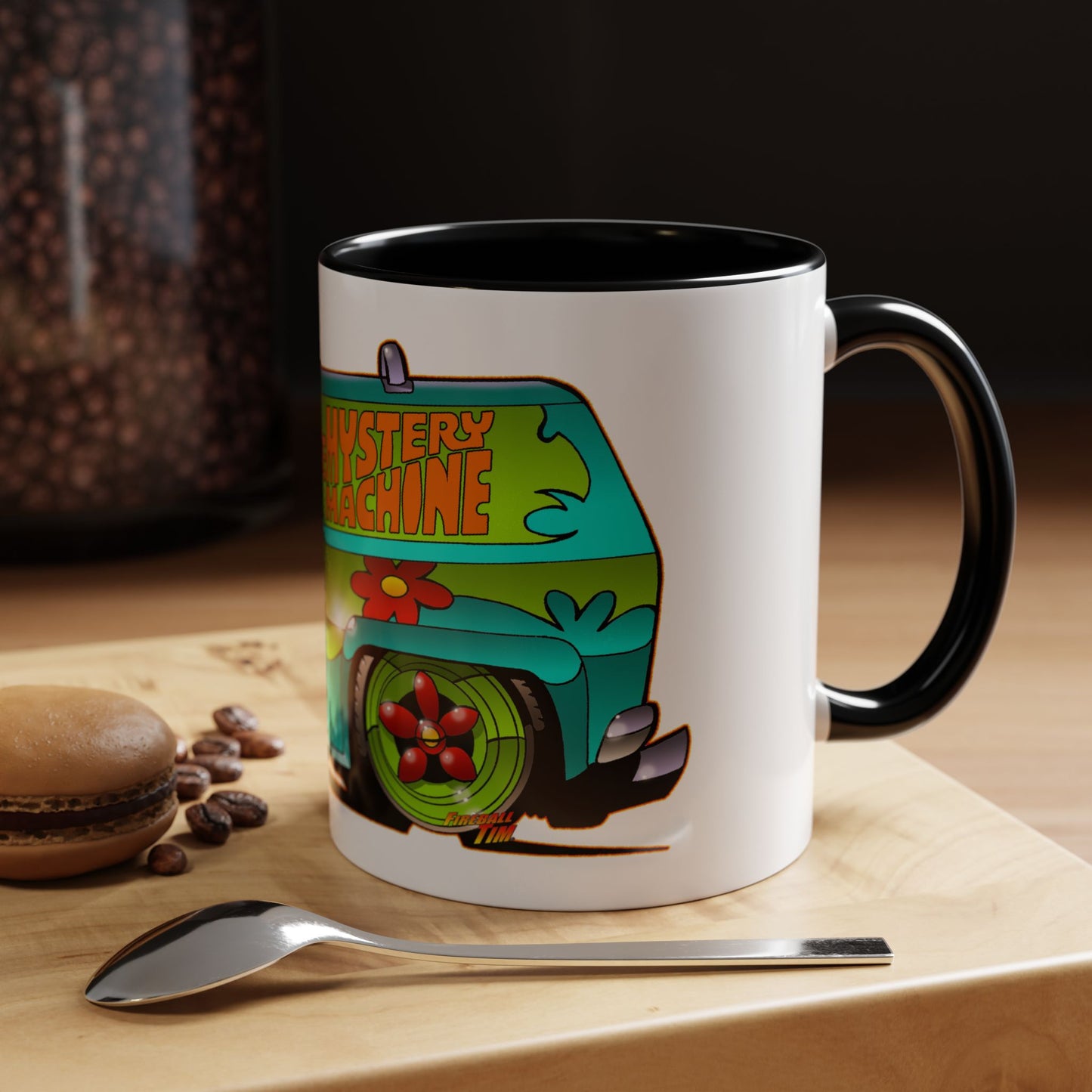 SCOOBY DOO MYSTERY MACHINE VAN Concept Art Coffee Mug 2 Sizes