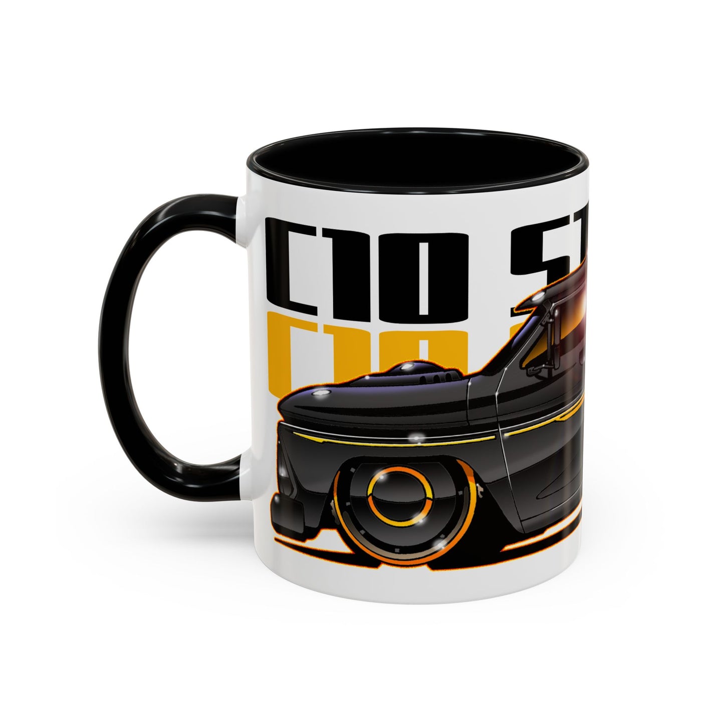 CHEVROLET C10 1960 Stinger Pickup Truck Collectible Fireball Art Coffee Mug