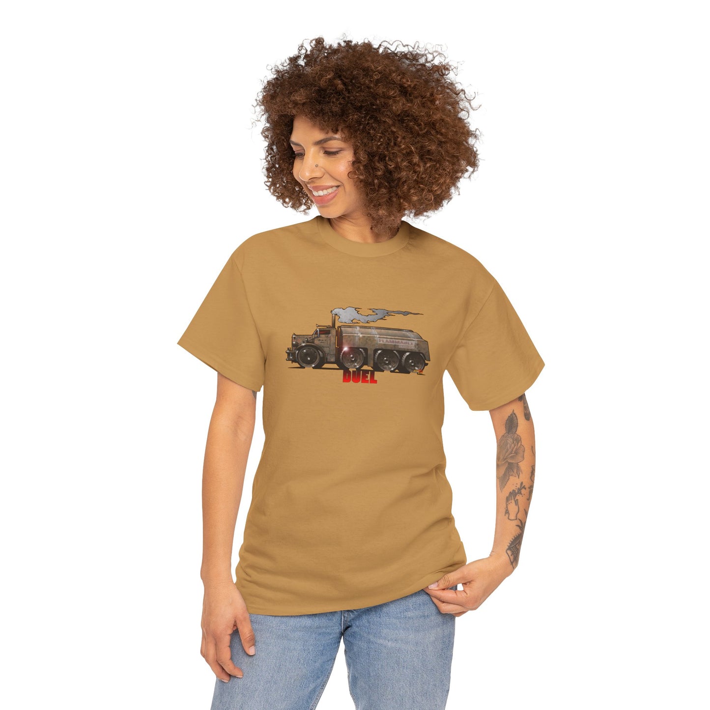 DUEL Movie Truck Concept Art Heavy Cotton Tee 13 Colors