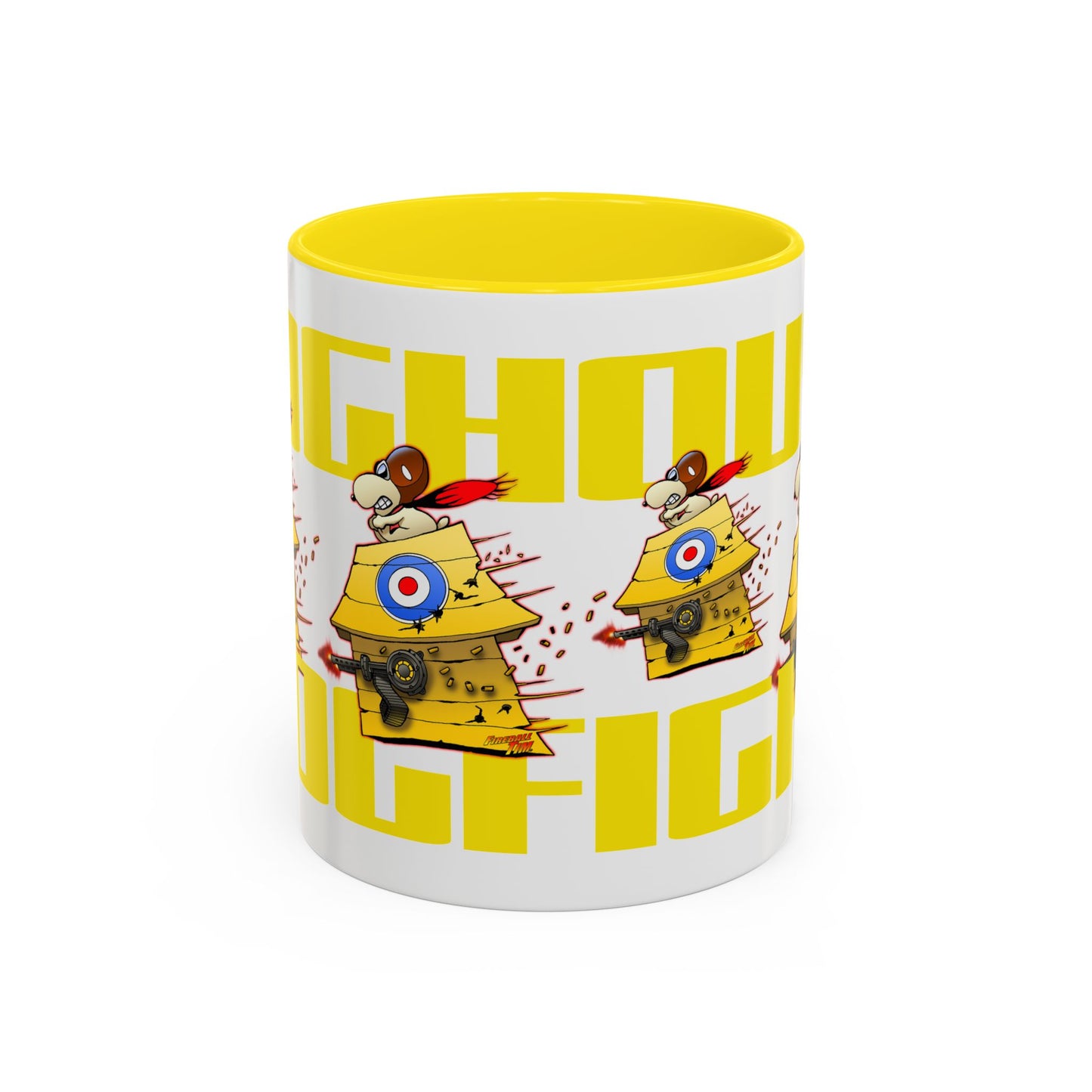 SNOOPY DOGHOUSE DOGFIGHT Collectible Coffee Art Mug 2 Sizes