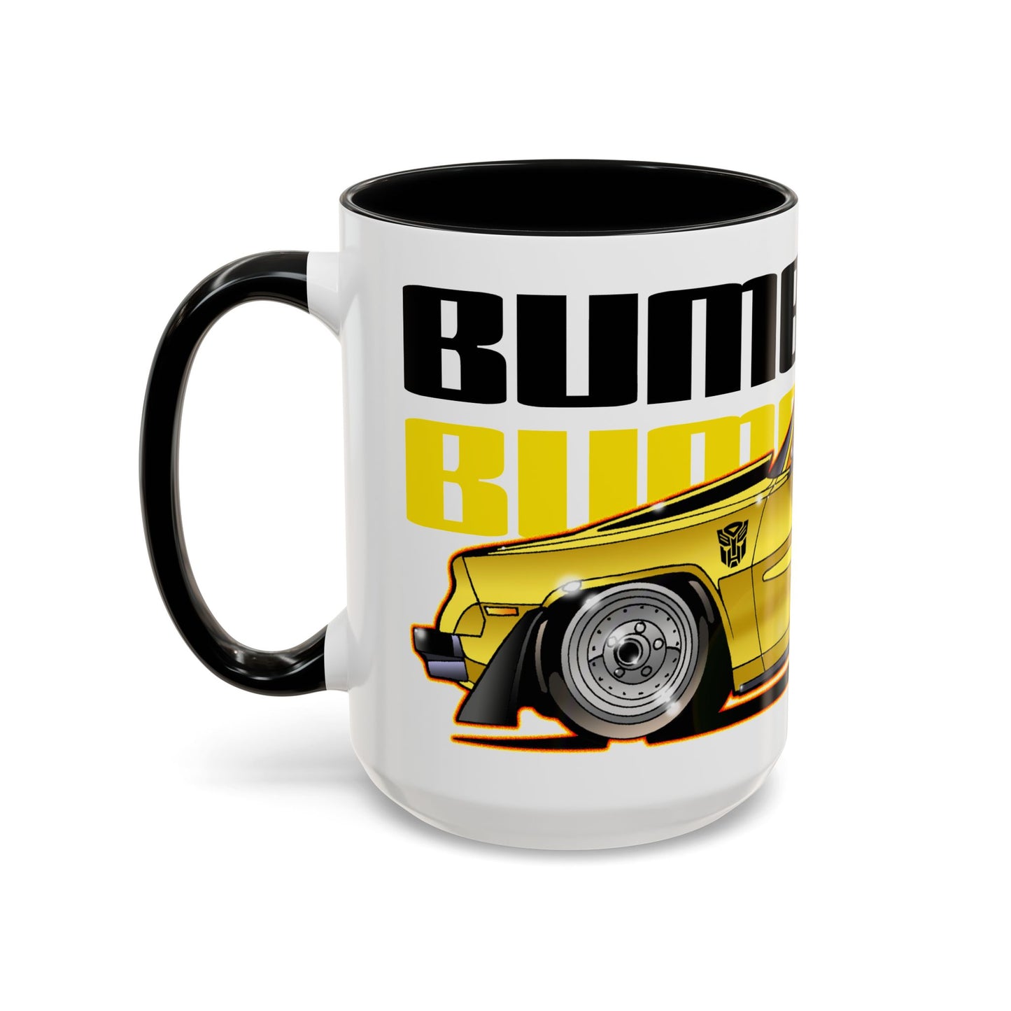 BUMBLEBEE TRANSFORMERS 1977 Camaro Fireball Art Coffee Mug - 2 Sizes