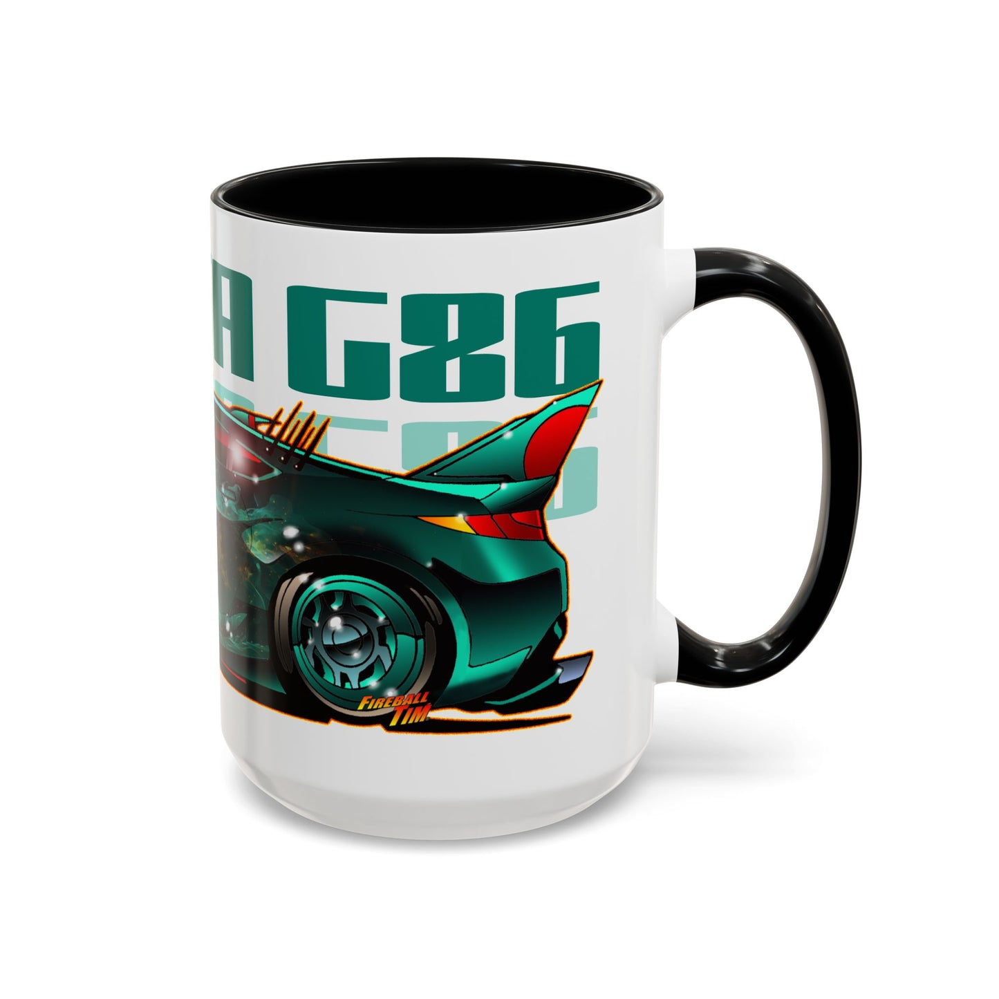 TOYOTA JDM G86 Bake Neko Collectible Coffee Art Mug - 2 Sizes