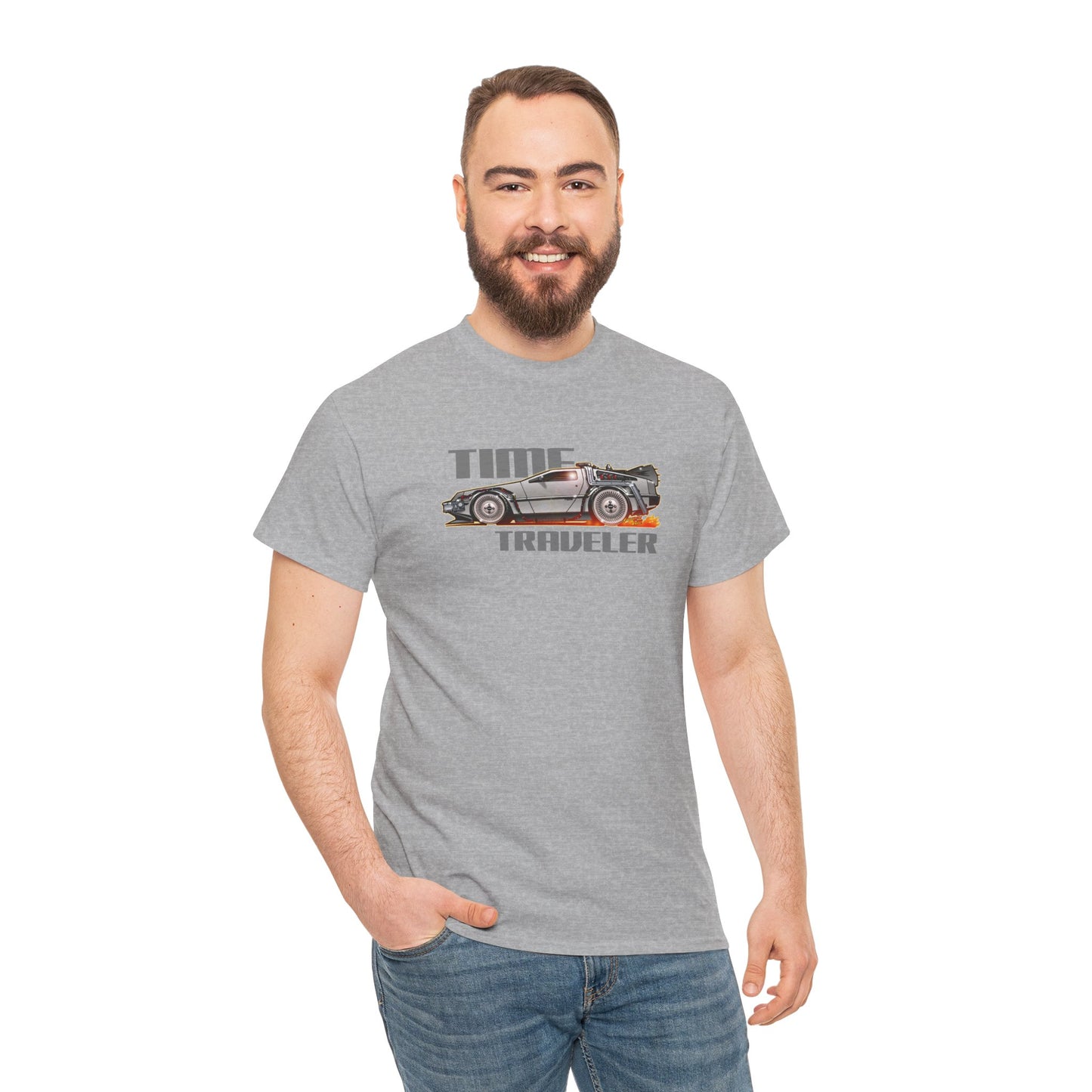 BACK to the FUTURE Delorean Time Traveler Tee Shirt