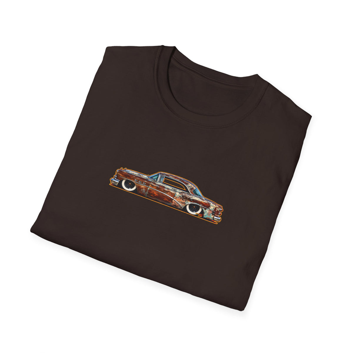 BUICK 1954 KUSTOM SPECIAL Collectible Fireball Art TeeShirt