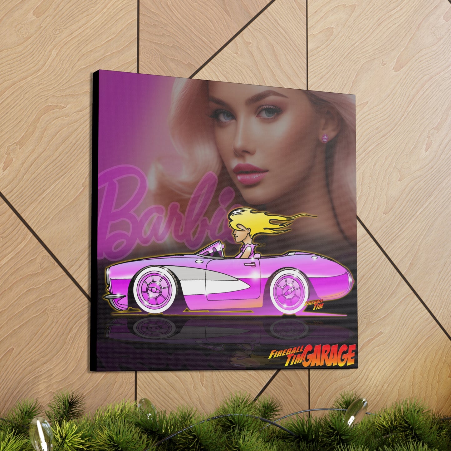 BARBIE CORVETTE Concept Art MASTERPRINT 3 Sizes