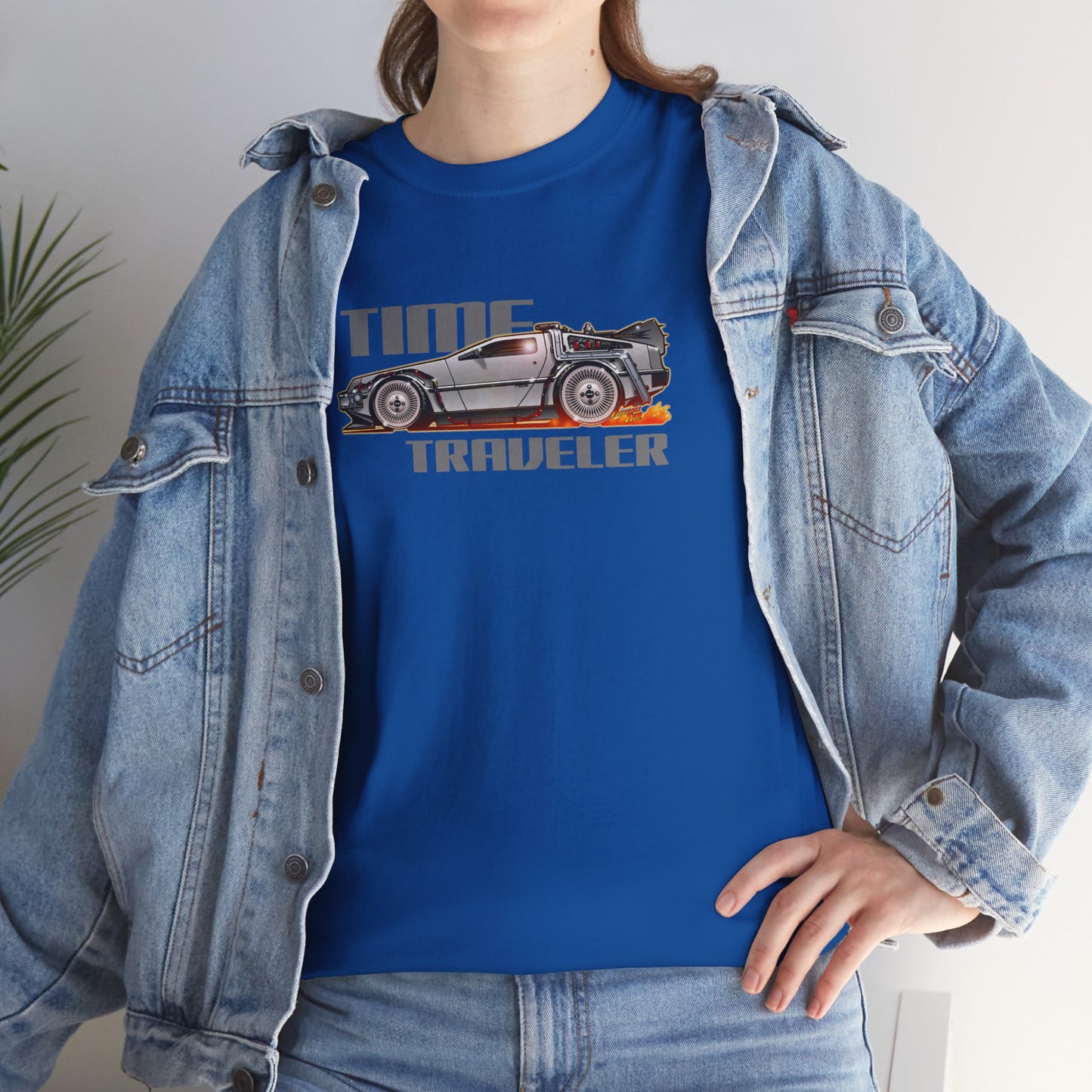 BACK to the FUTURE Delorean Time Traveler Tee Shirt