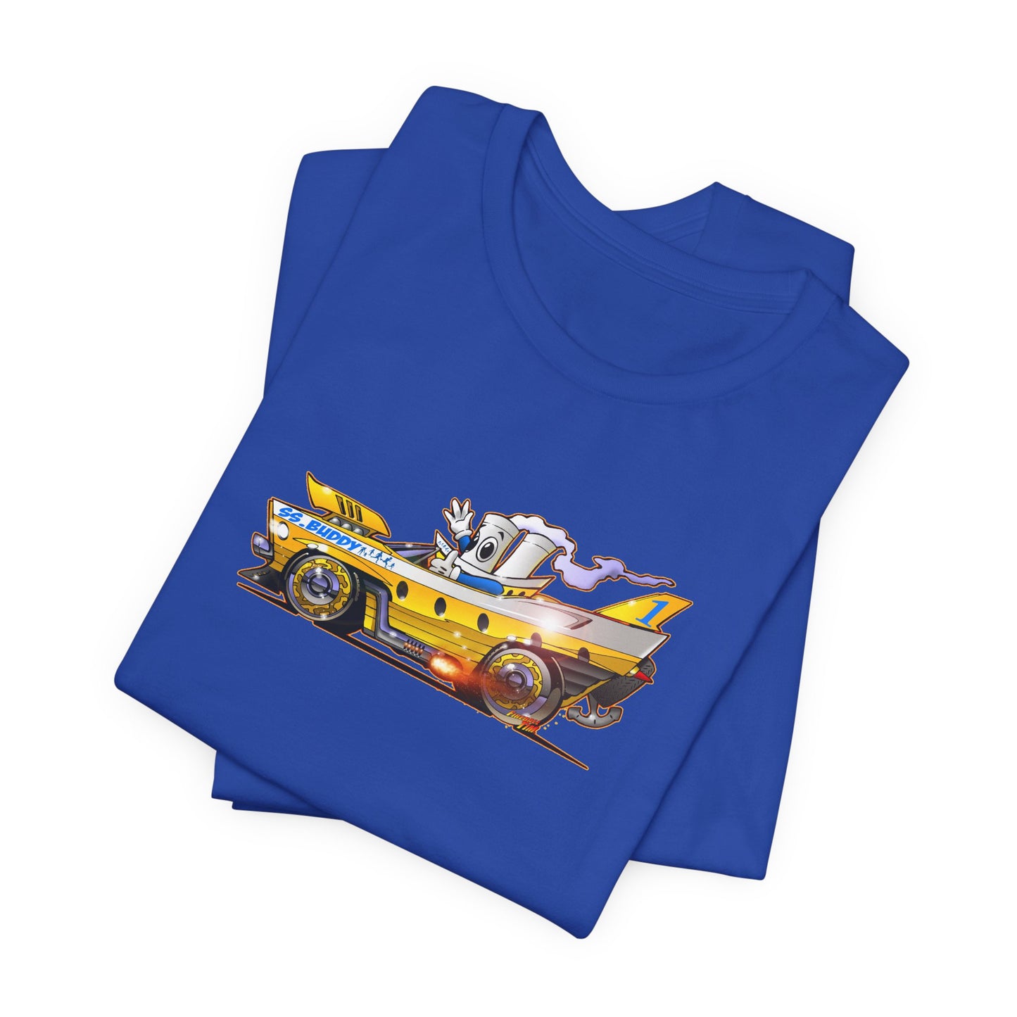 BUDDY CRUISE BUDDYMOBILE Custom Car Art Short Sleeve Tee in 17 Colors