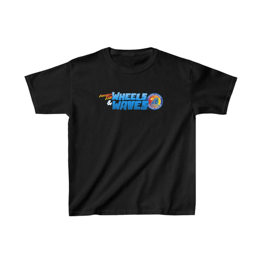 WHEELS & WAVES Car Show Official Kids Heavy Cotton™ Tee 10 Colors