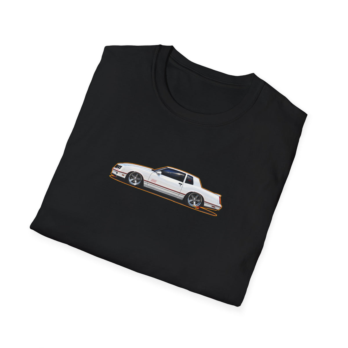 CHEVROLET MONTE CARLO 1987 Collectible Fireball Art TeeShirt