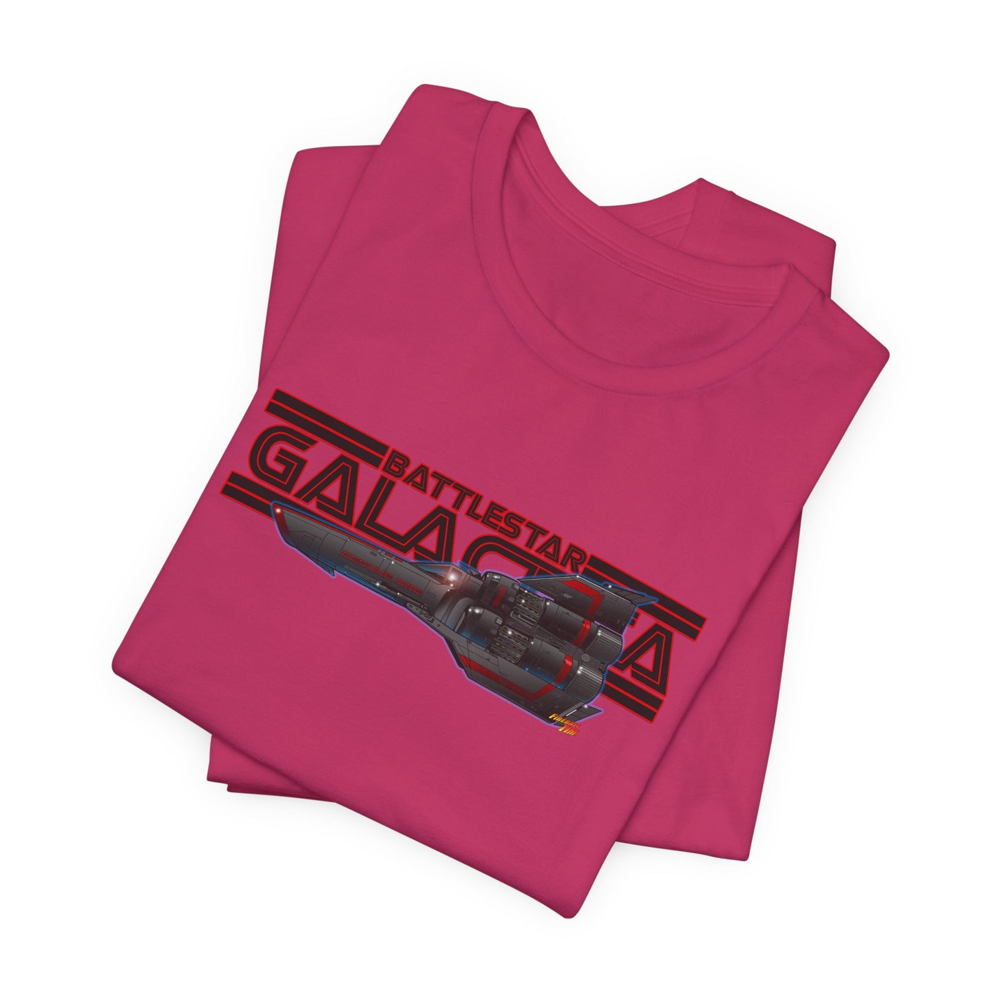 BATTLESTAR GALACTICA Viper Concept Art Logo Short Sleeve Tee 13 Colors