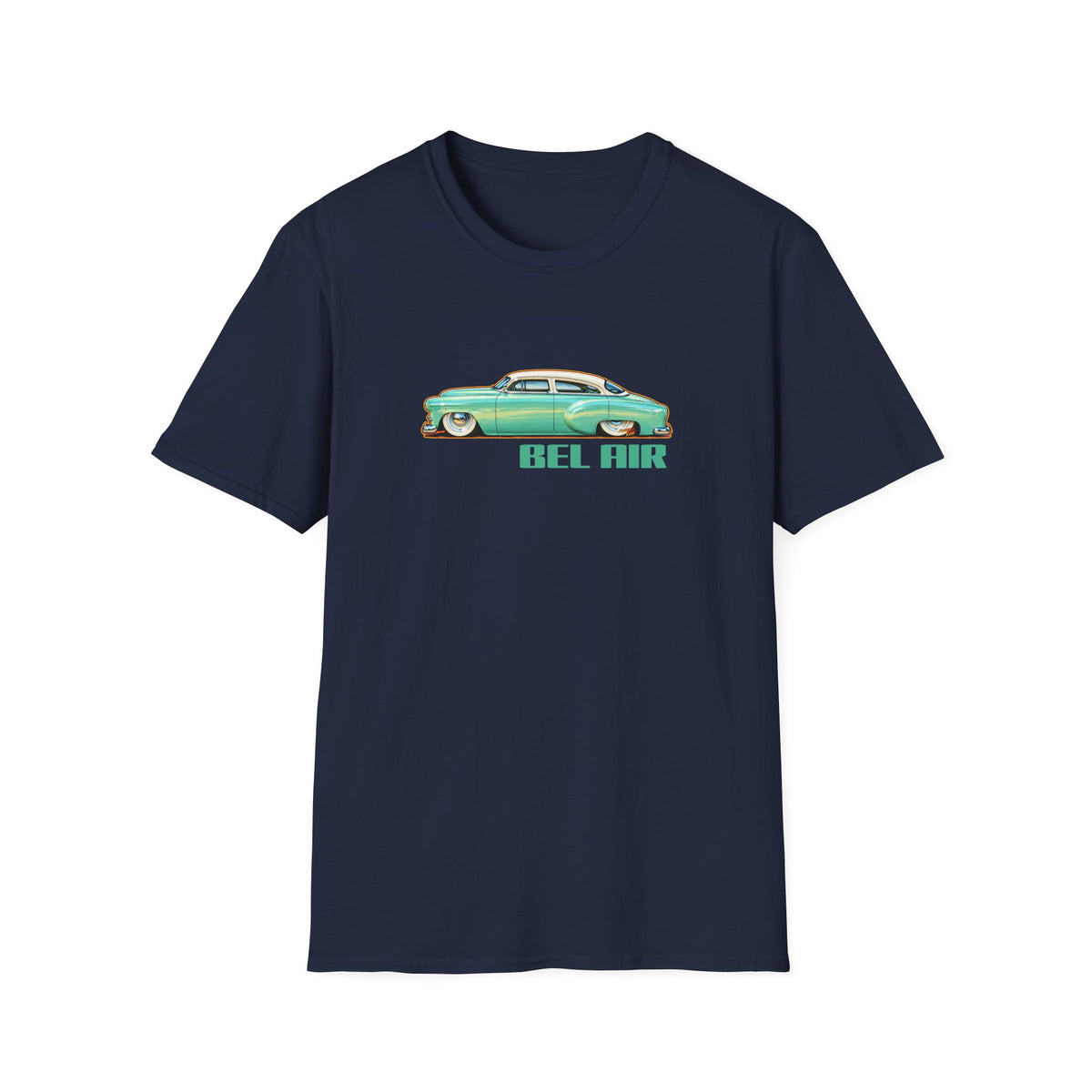 CHEVROLET BEL AIR 1953 Collectible Fireball Art Collectible Fireball Art TeeShirt