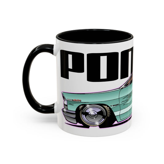 PONTIAC BONNEVILLE Classic Car Collectible Fireball Art Mug - 2 Sizes