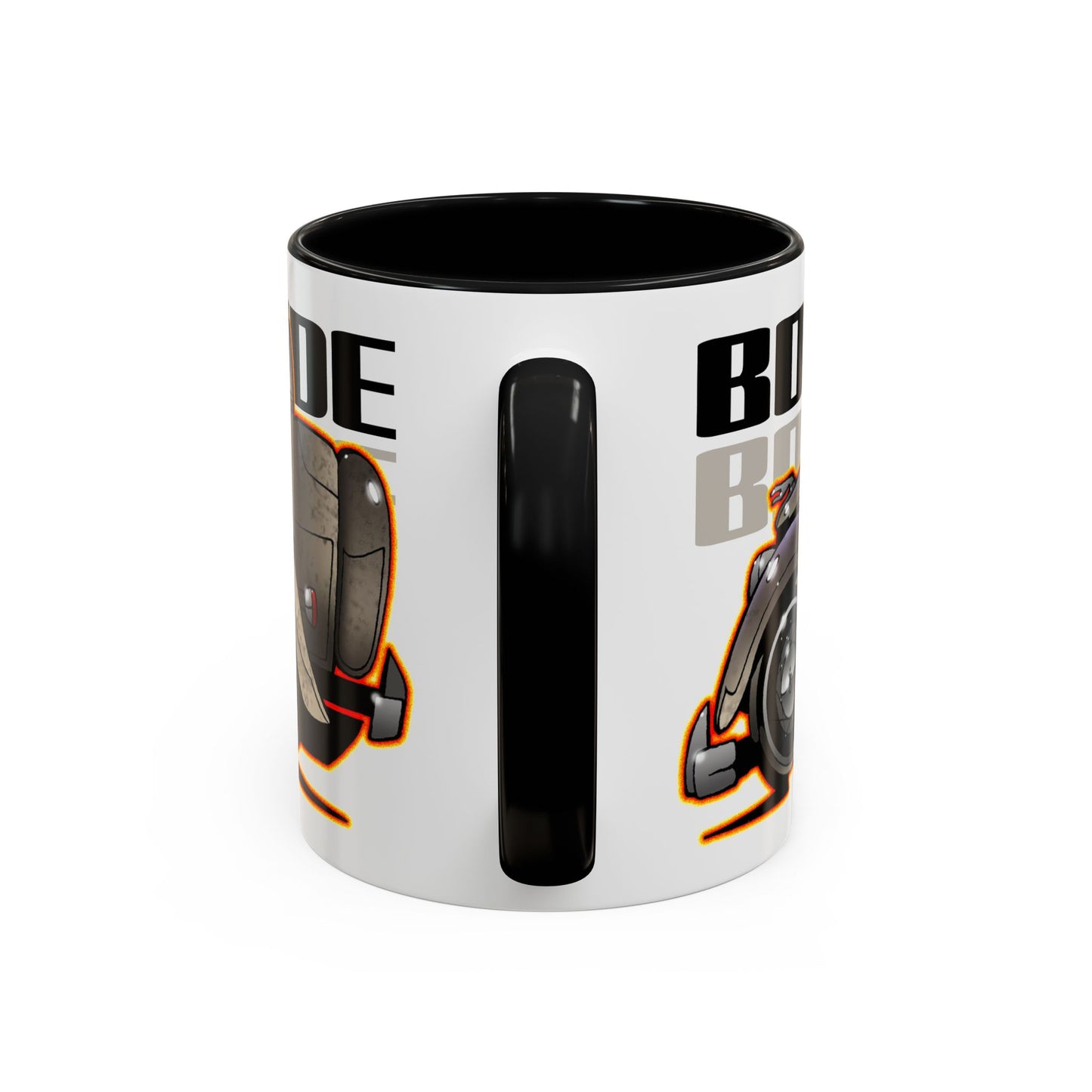 BONNIE & CLYDE 1934 Ford Model 730 Deluxe Sedan Fireball Art Coffee Mug - 2 Sizes