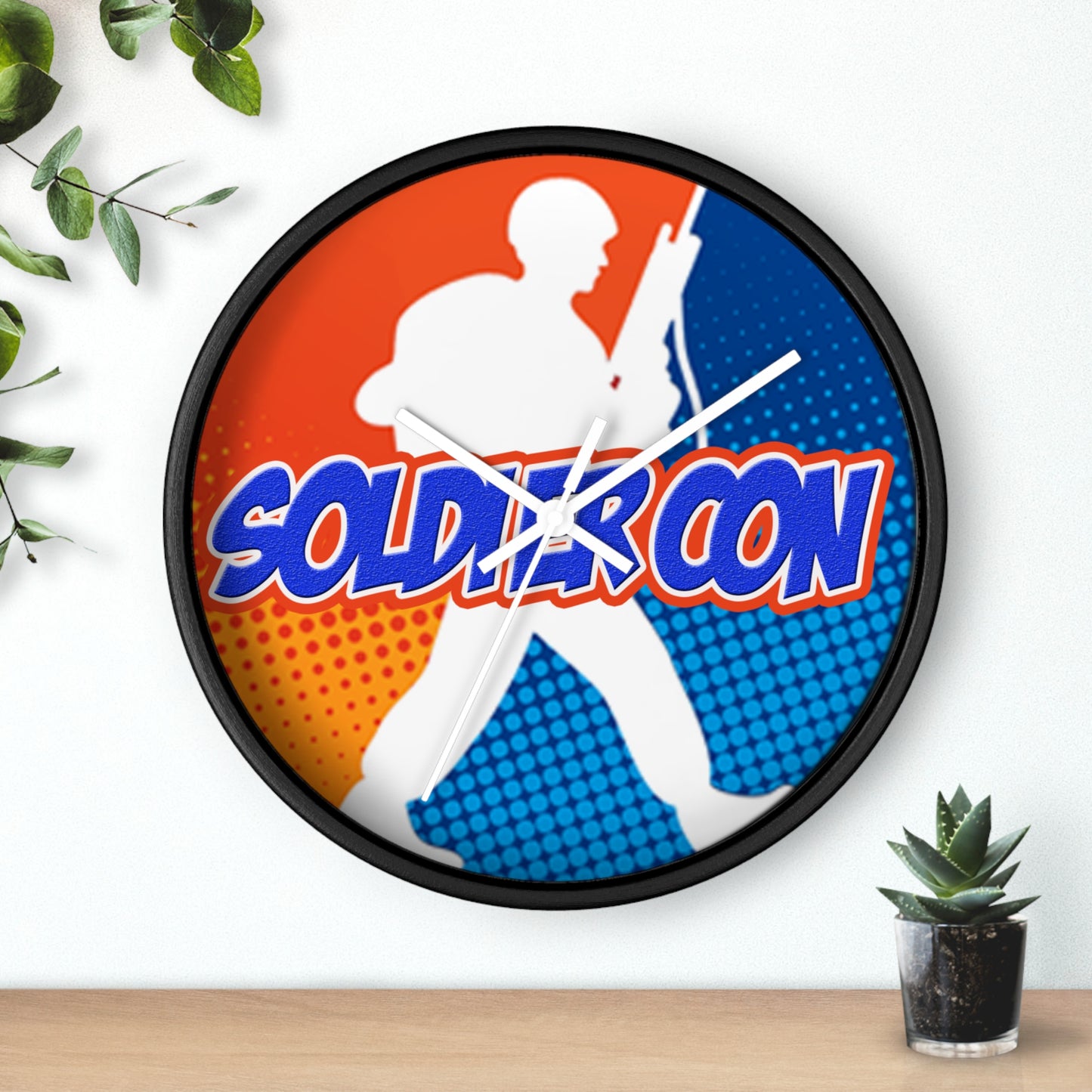 SOLDIER CON Official Wall Clock 10"