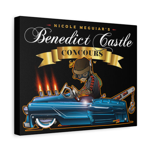 BENEDICT CASTLE CONCOURS 2025 Pedal Truck Canvas Art Print - 11x14