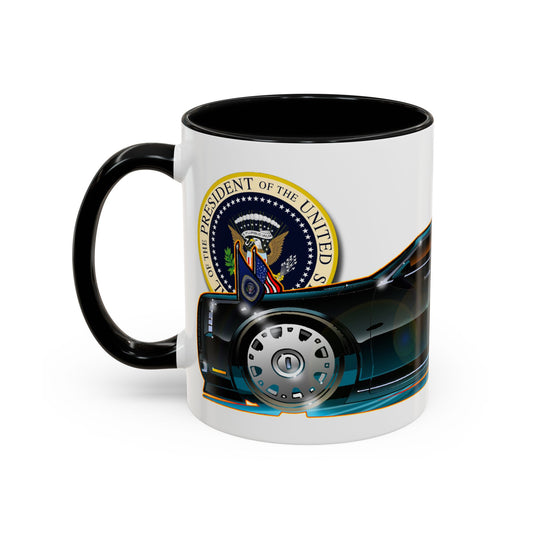 PRESIDENTIAL CADILLAC LIMOUSINE Collectible Coffee Mug - 2 Sizes