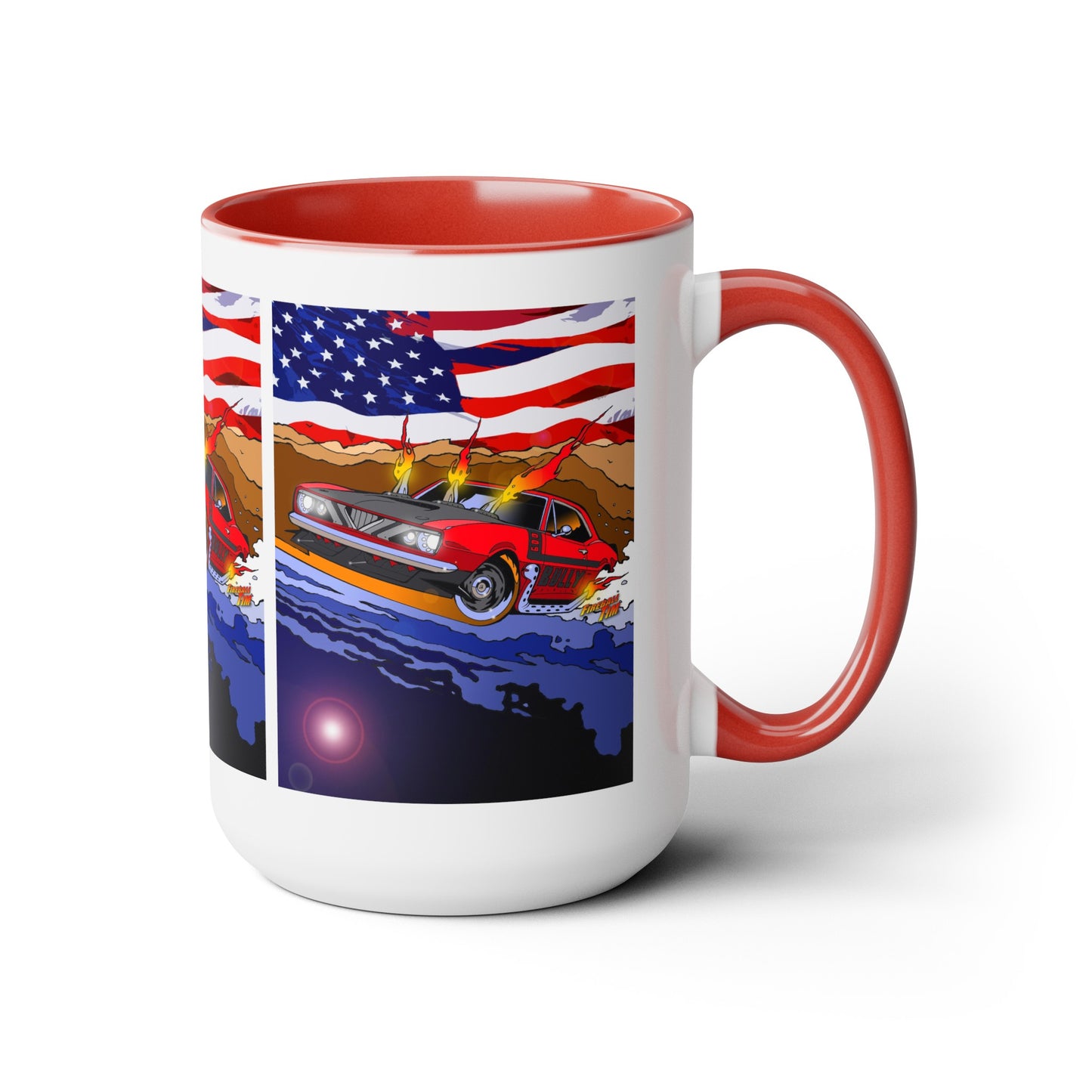 CHEVROLET CAMARO PATRIOT Muscle Car Concept Art Coffee Mug 15oz