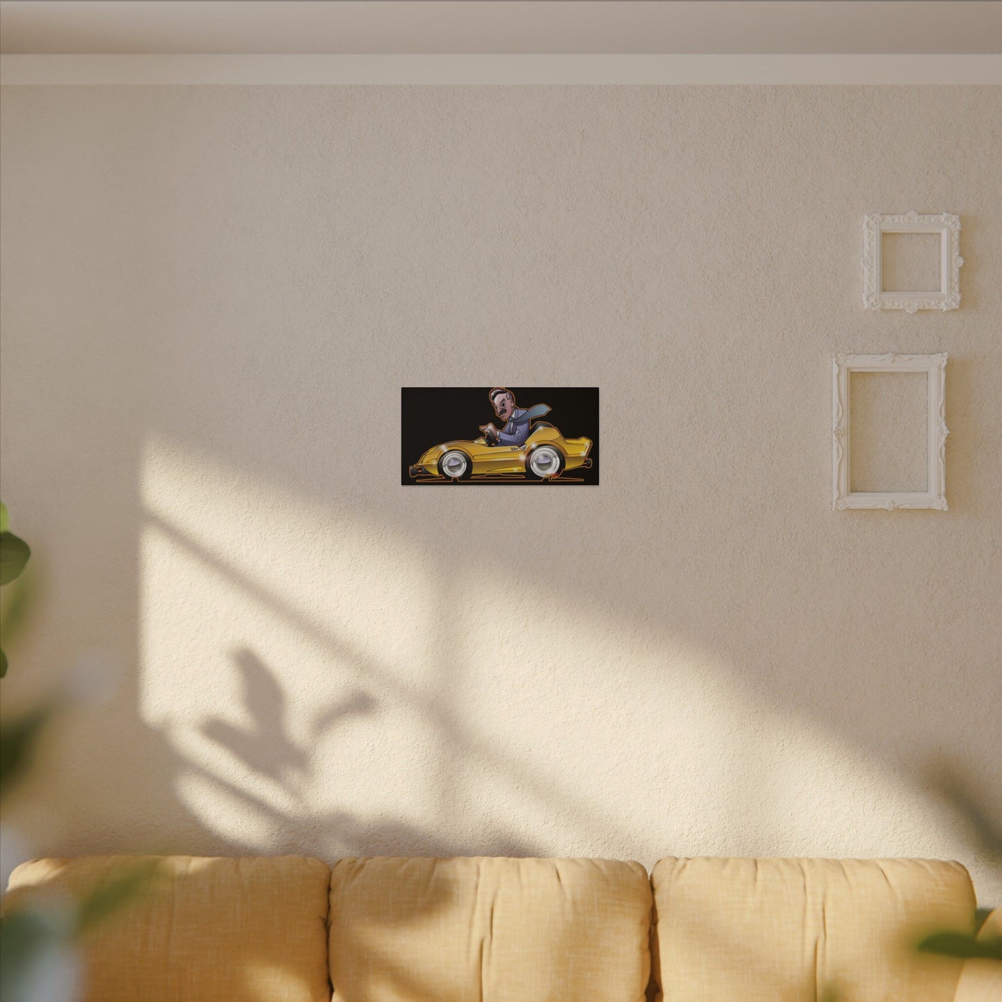 AUTOPIA CLASSIC Walt Disney Fireball Art Canvas Print